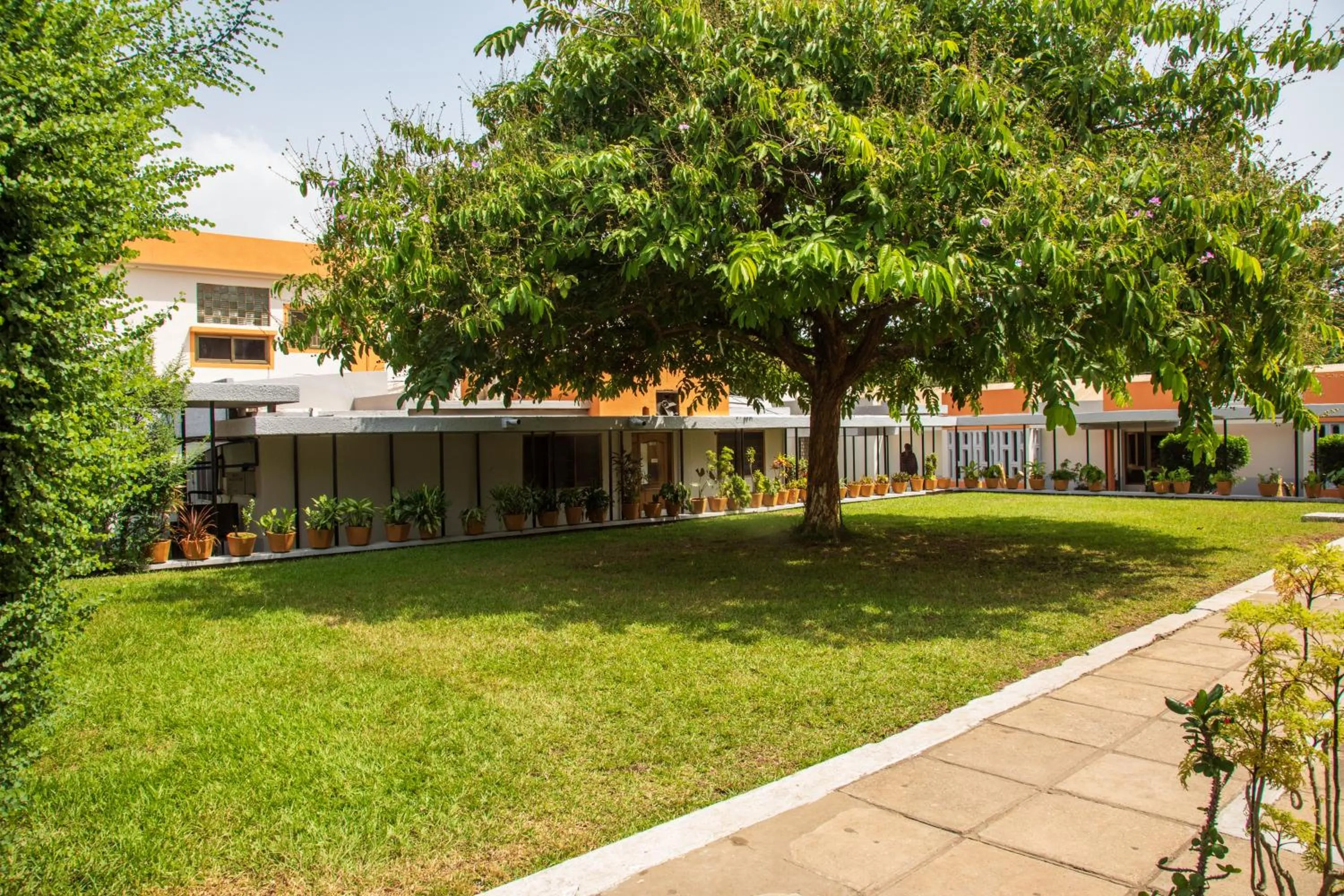 Garden view in SSNIT GUEST HOUSE