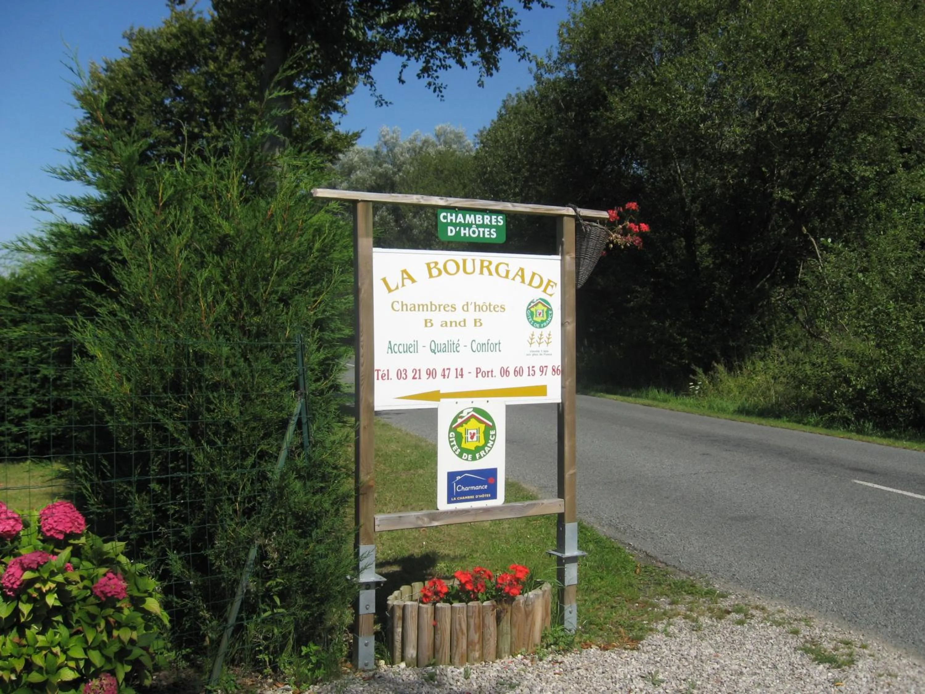 Property logo or sign in La Bourgade