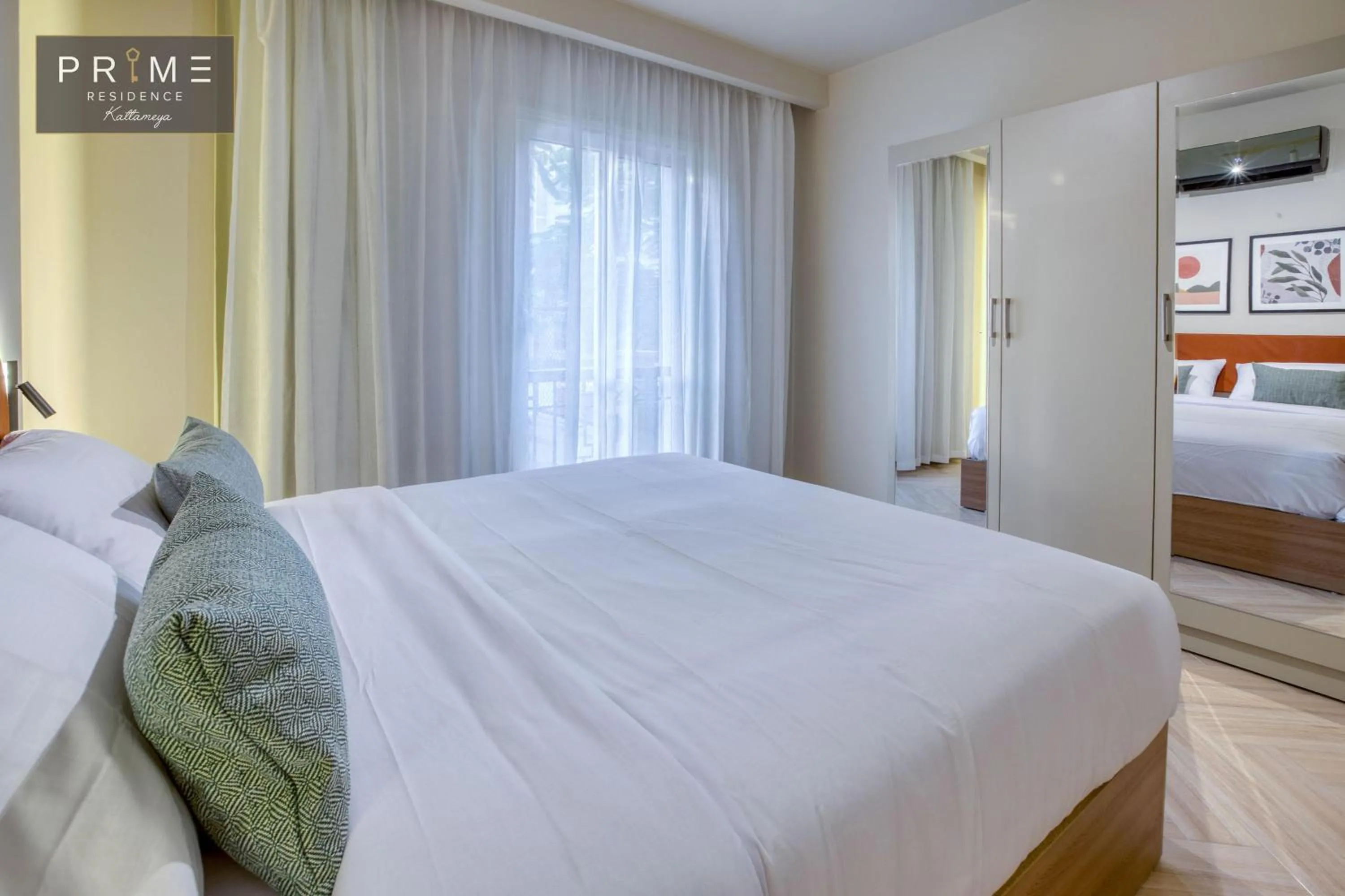 Photo of the whole room, Bed in Prime Residence Kattameya