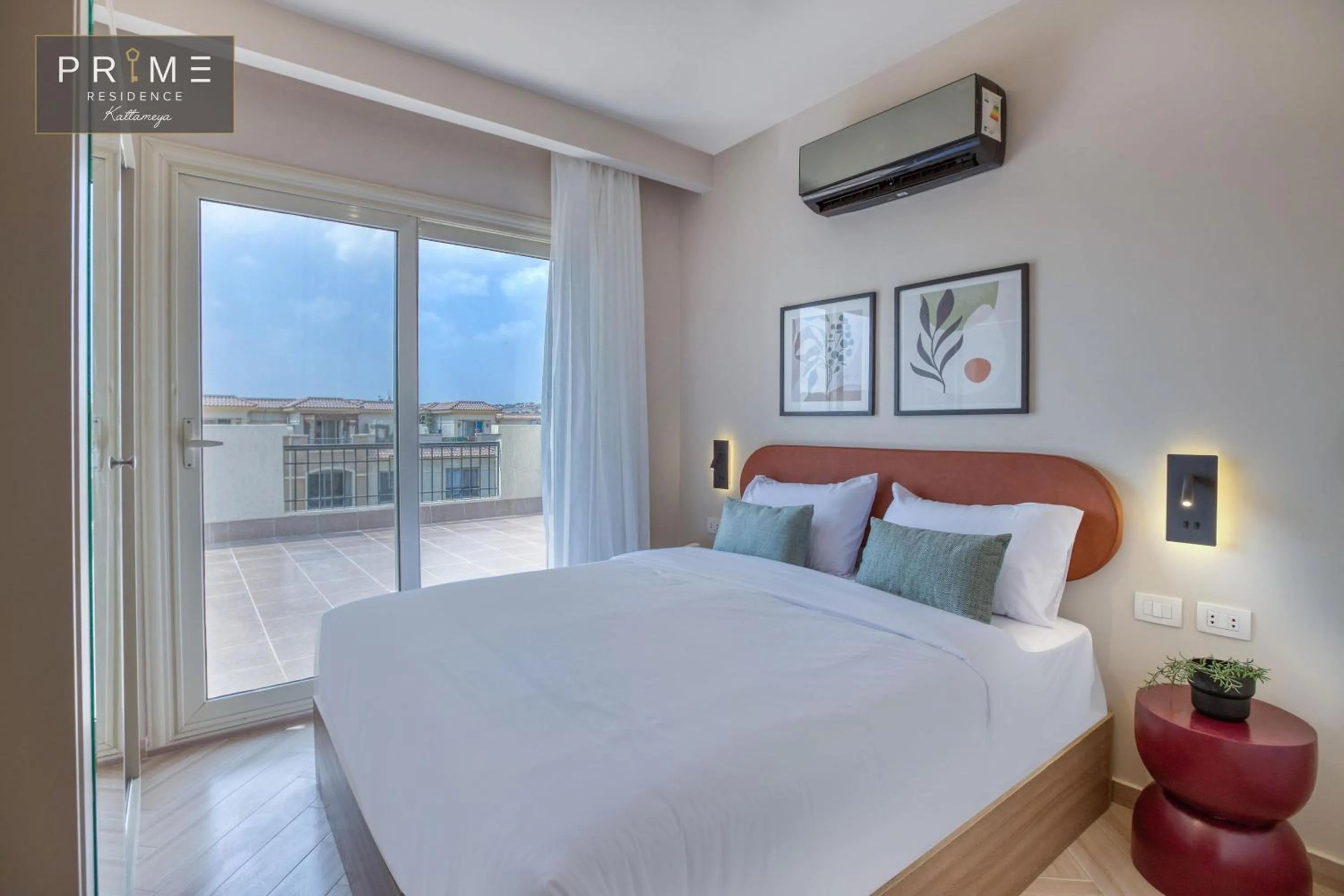 Photo of the whole room, Bed in Prime Residence Kattameya