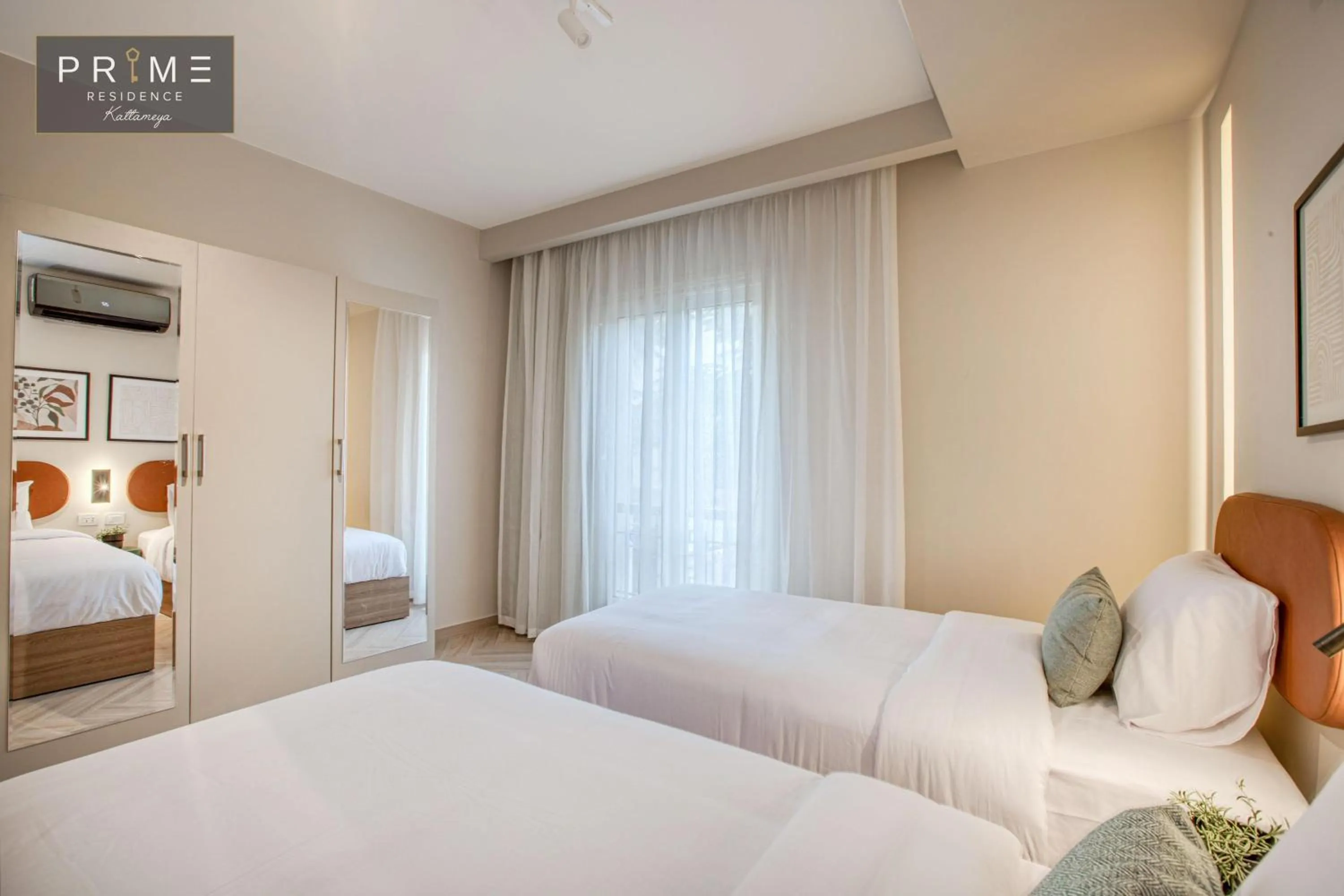 Photo of the whole room, Bed in Prime Residence Kattameya