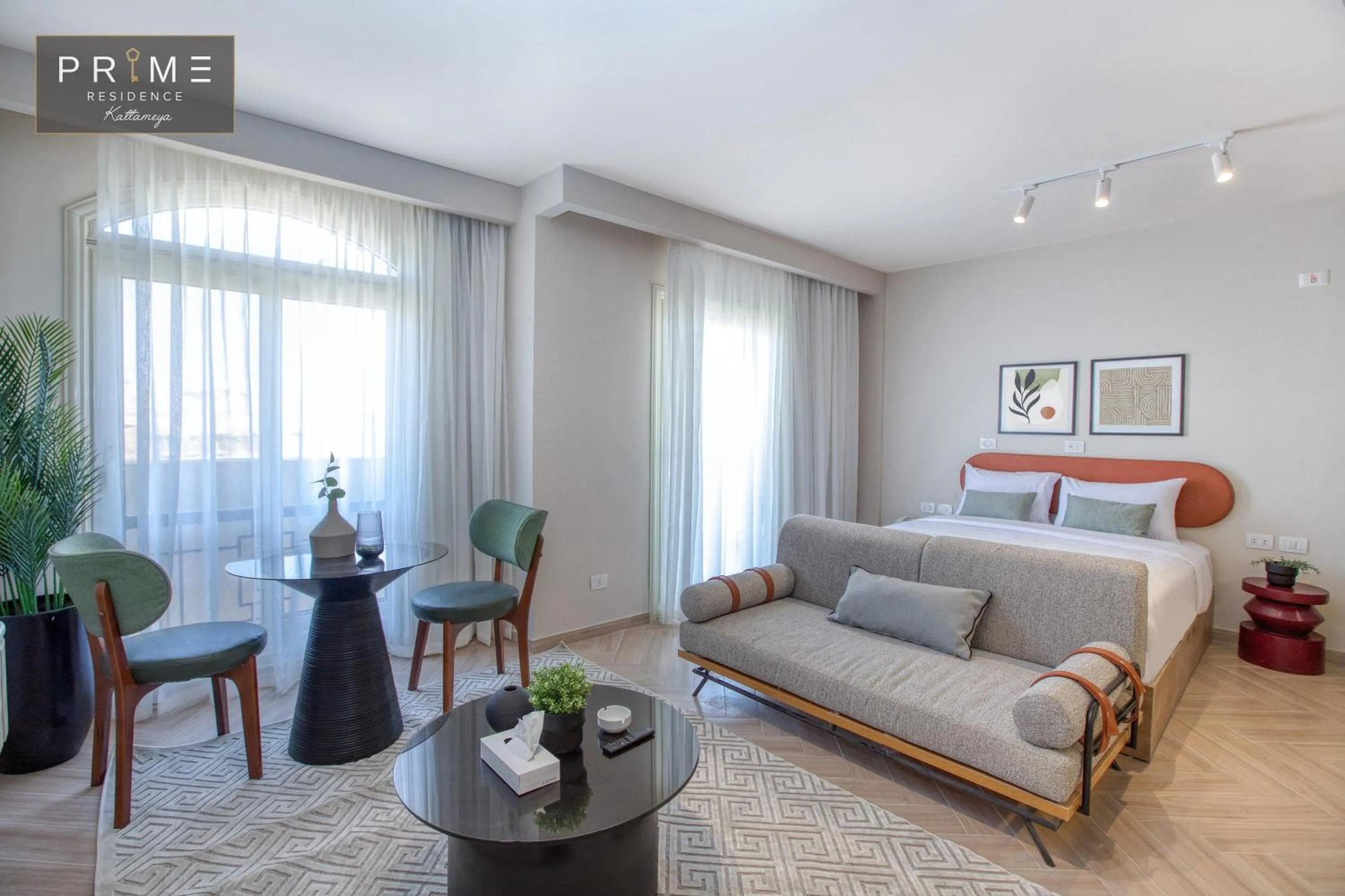 Photo of the whole room, Bed in Prime Residence Kattameya