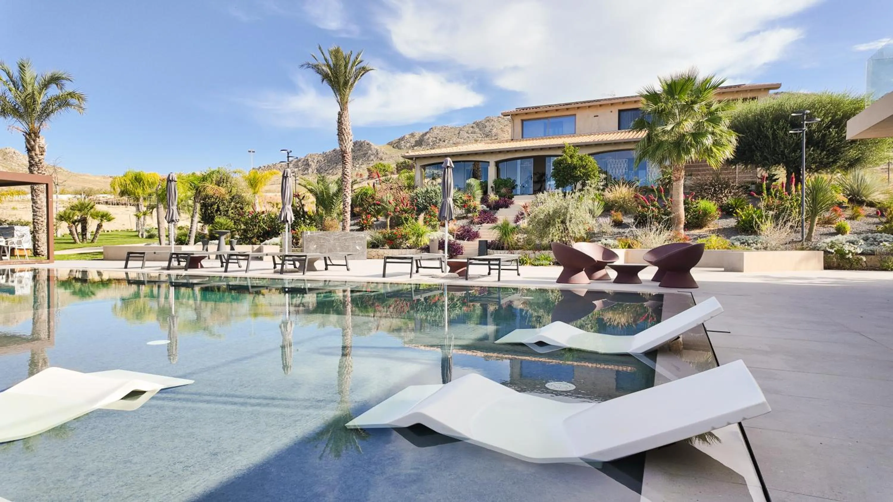 Pool view in Terreforti Luxury Village