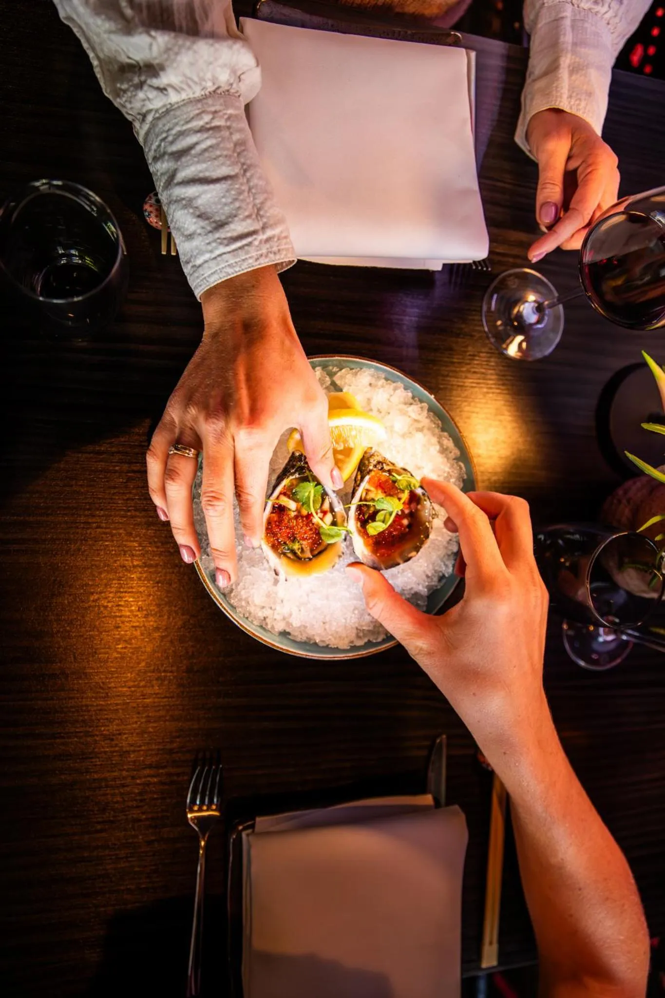 Dinner in Hampshire Hotel Petit Nord