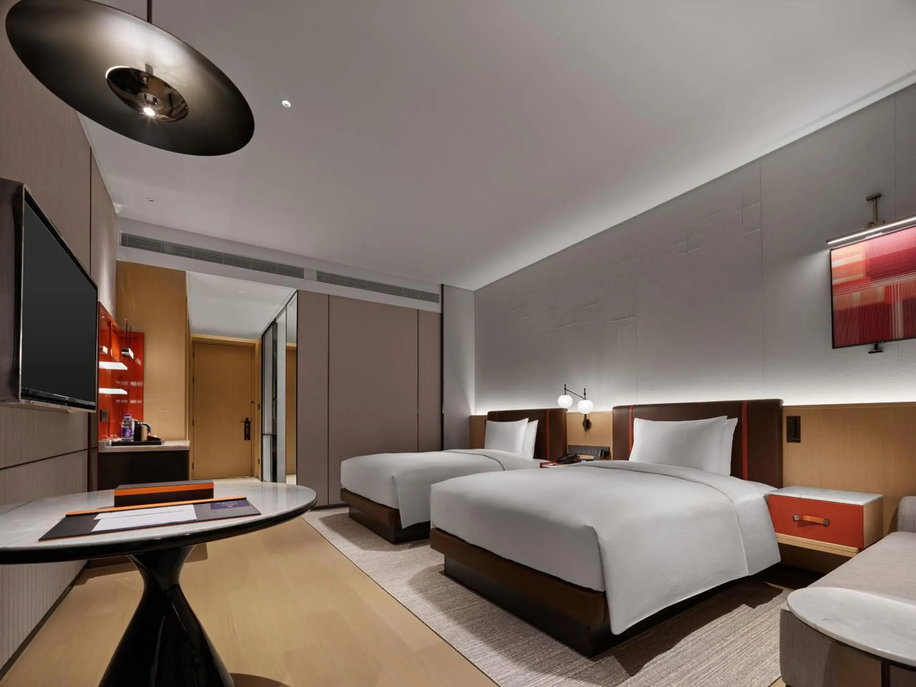 Twin Room in DoubleTree By Hilton Cangnan Twin Room in DoubleTree By Hilton Cangnan