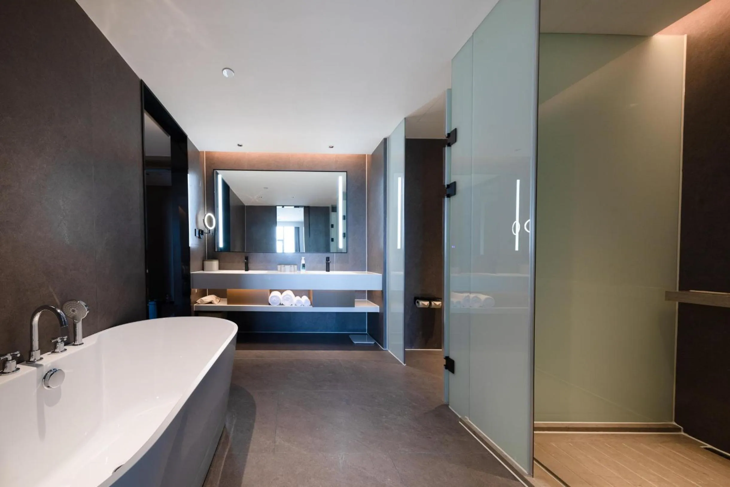 Bed in Atour Hotel Haikou Binhai Avenue Xixiu Beach