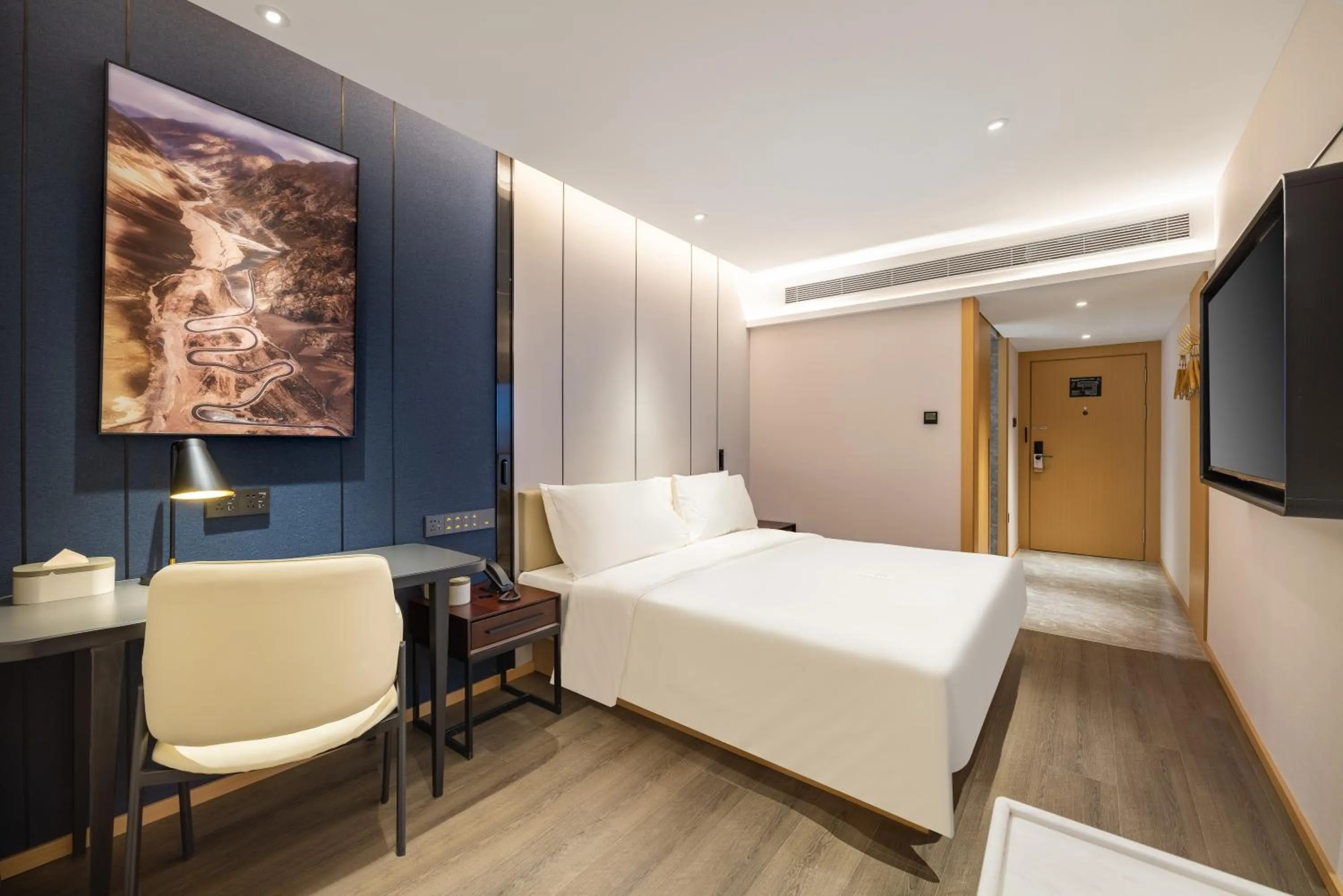 Bed in Atour X Hotel Yanji Department Store West Market