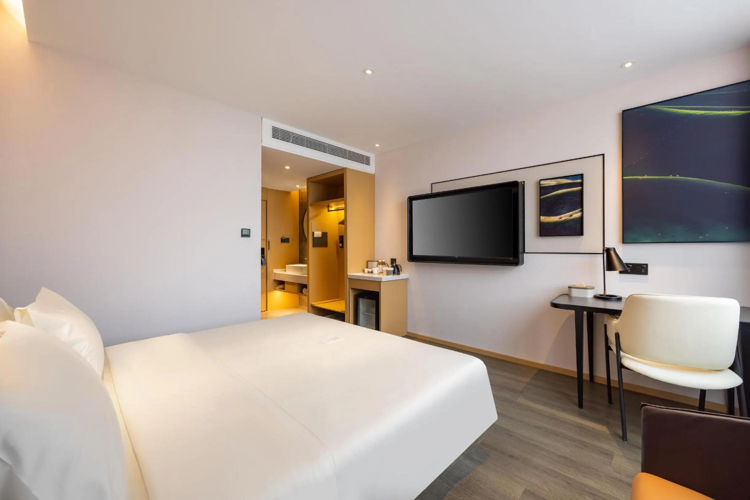 Bed in Atour X Hotel Yanji Department Store West Market