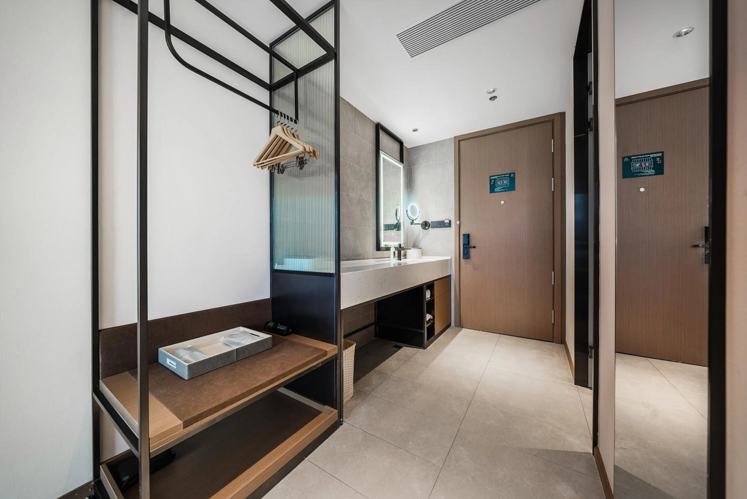 Bed in Atour Hotel Chongqing Liangjiang District Jinke Center