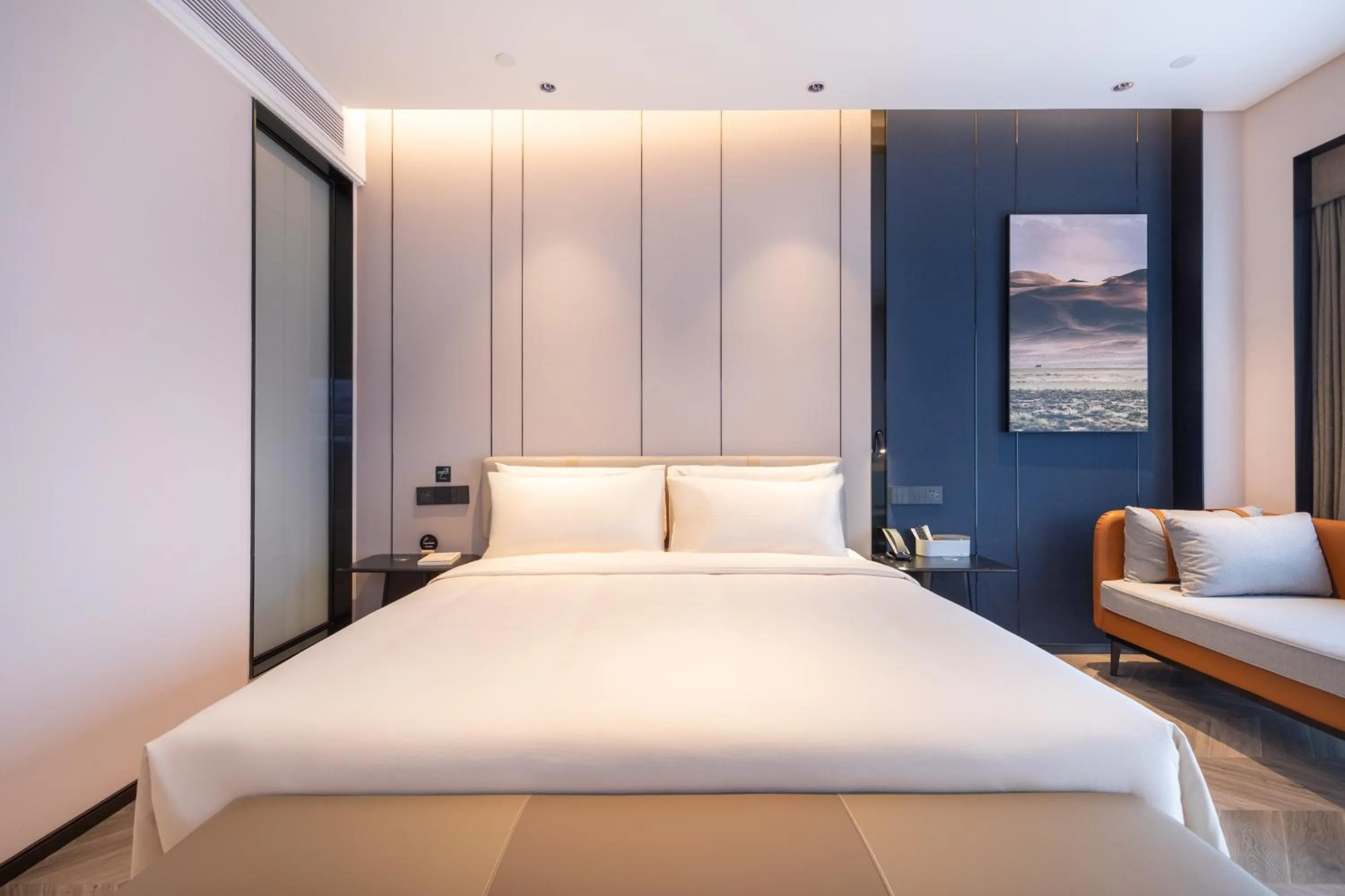 Bed in Atour Hotel Shiguang Road Panyu Guangzhou