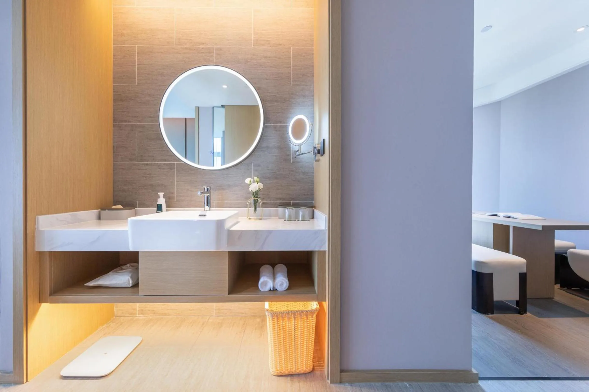 towels in Atour Hotel Wuhan University of Technology Jiedaokou