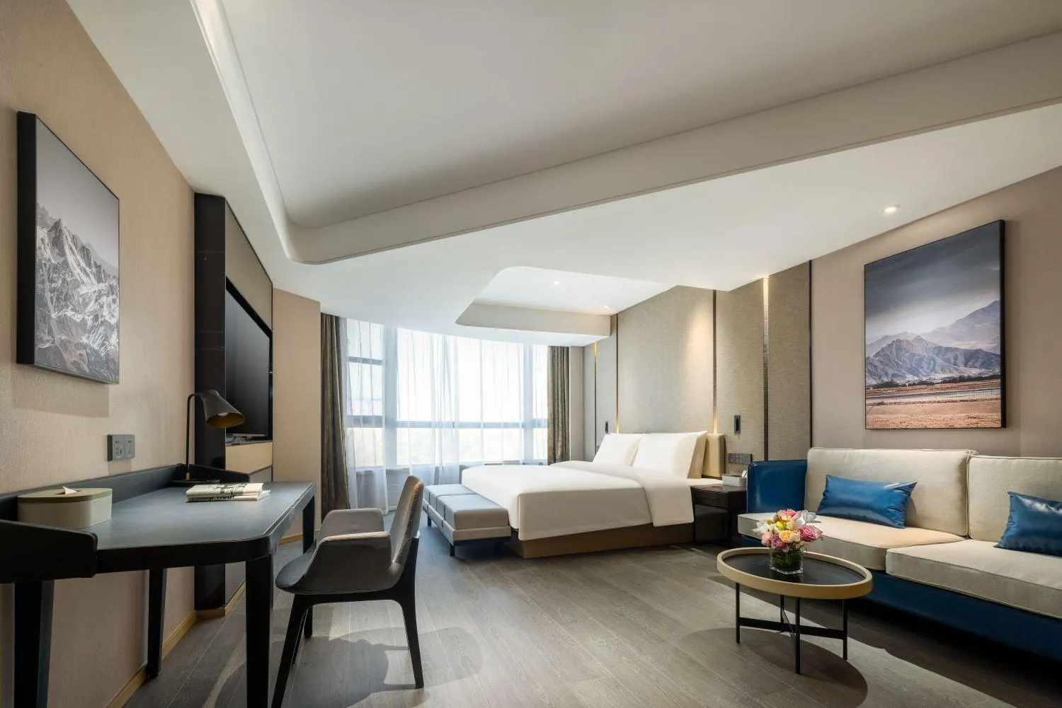 Bed in Atour Hotel Xinghua Dainan