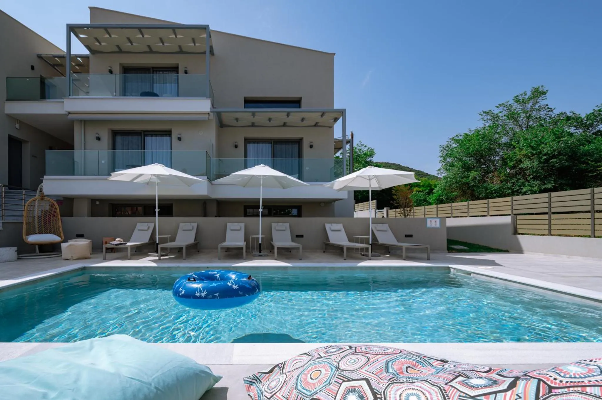 Swimming pool in Arodo Suites