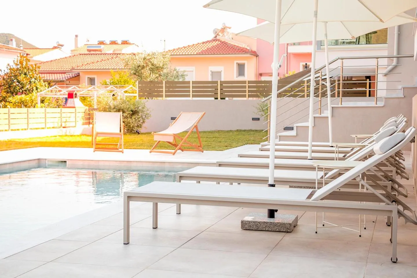 Swimming pool in Arodo Suites