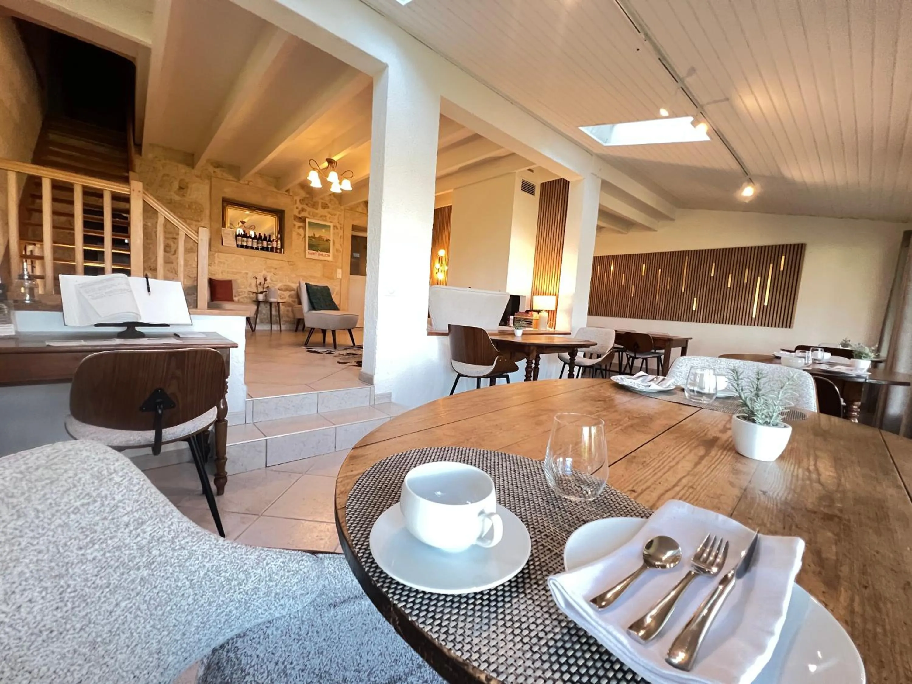 Living room in La Gomerie Chambres d'Hotes