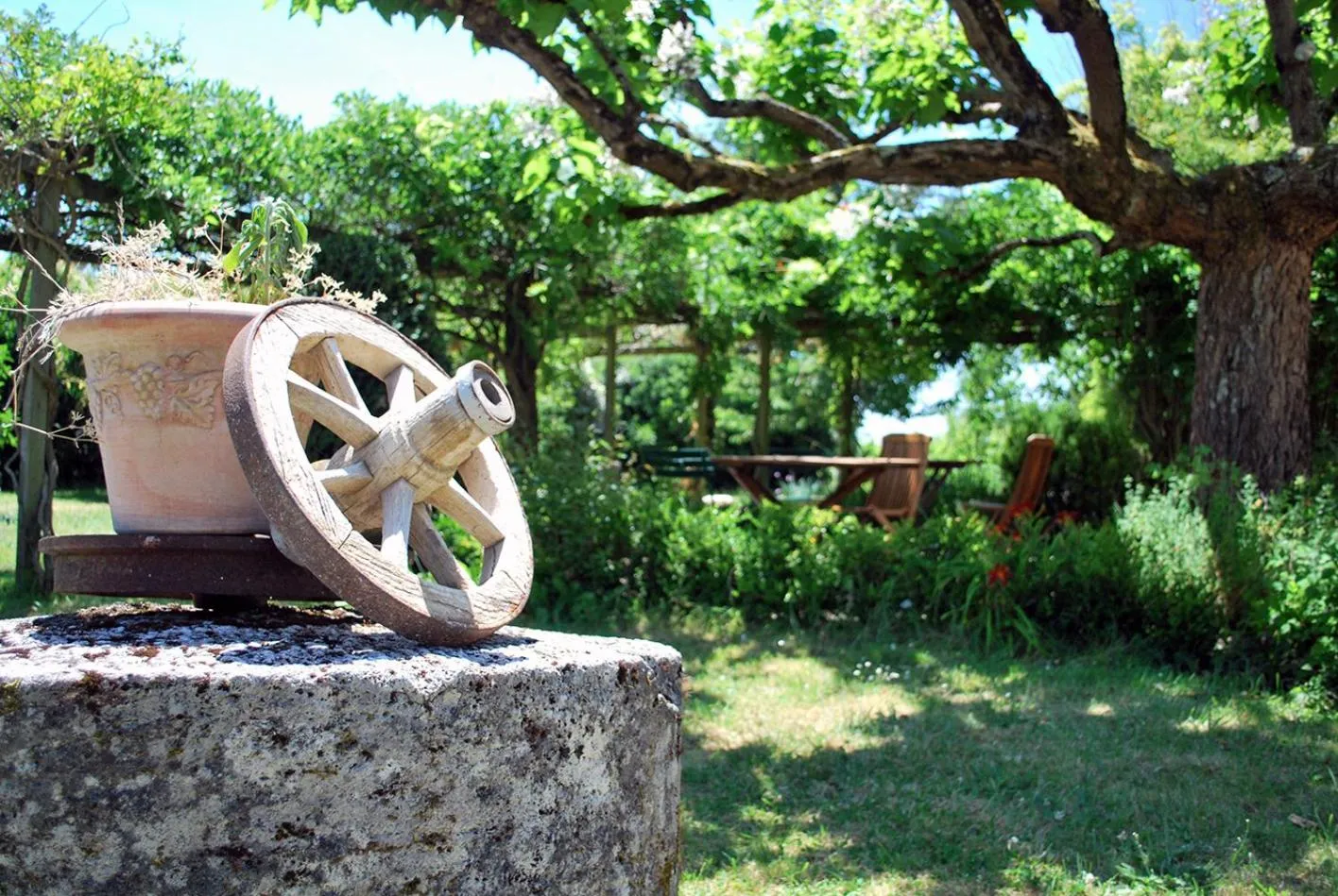 Garden in La Gomerie Chambres d'Hotes