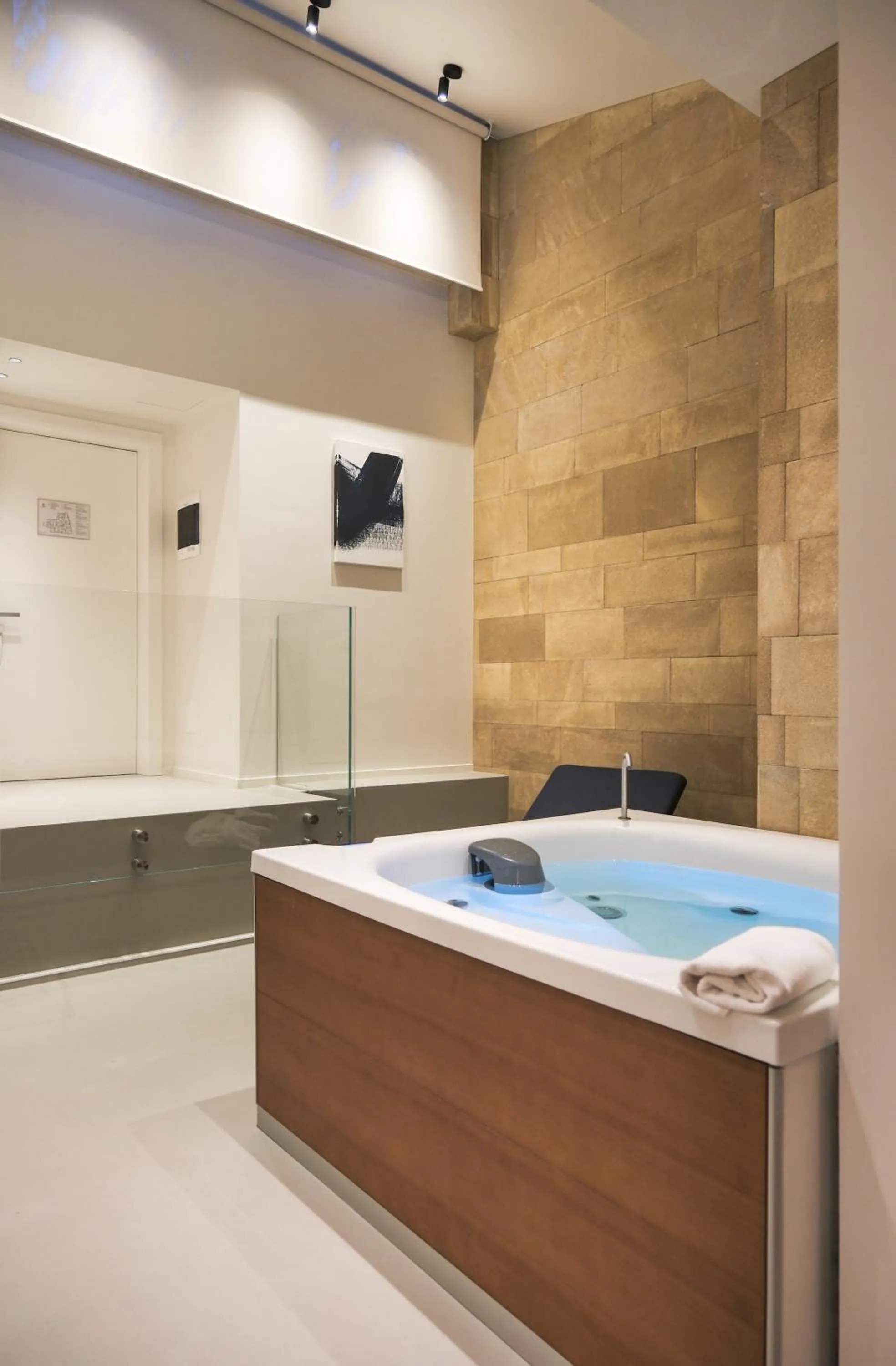 Photo of the whole room in Palazzo Sangiorgio