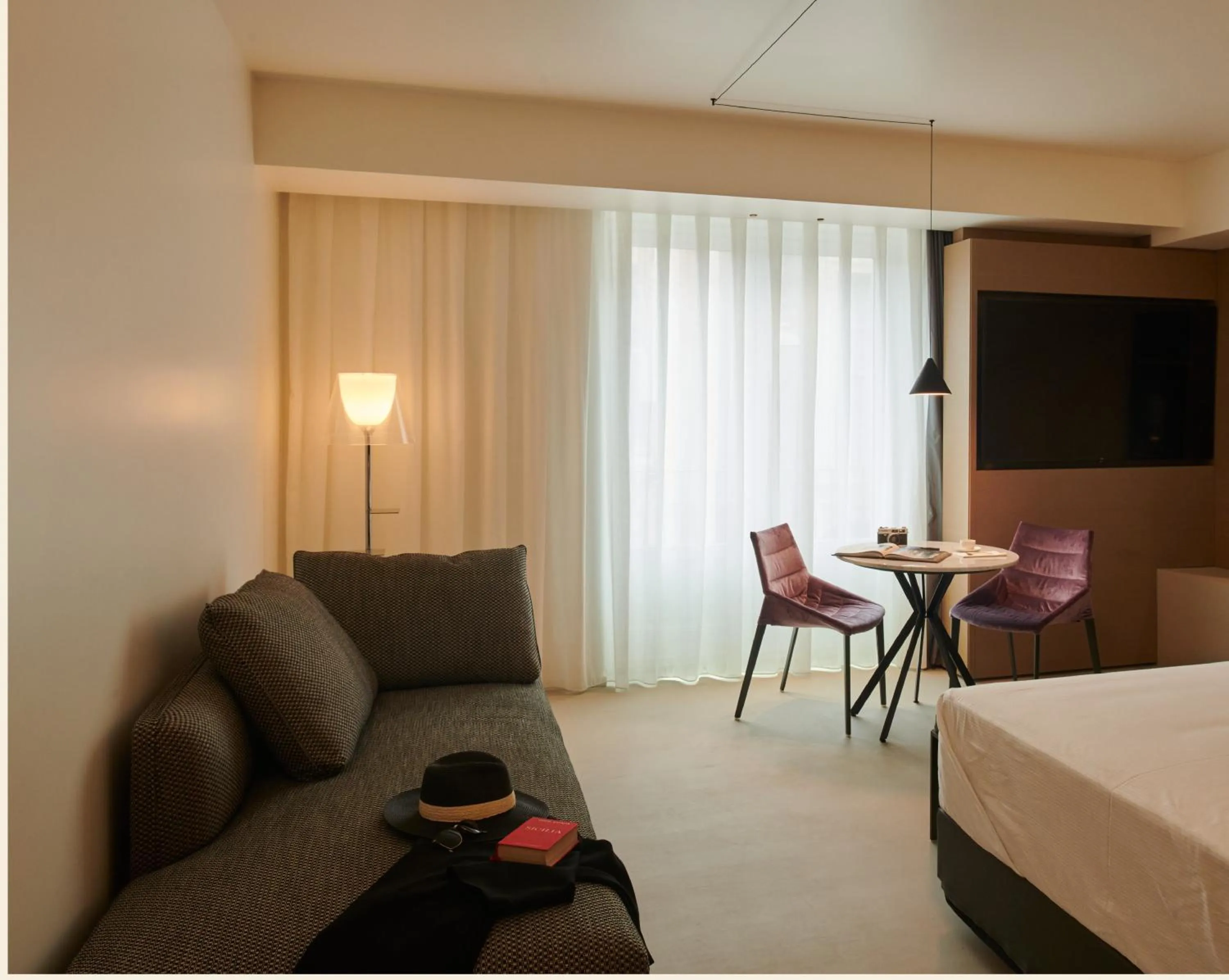 Photo of the whole room in Palazzo Sangiorgio