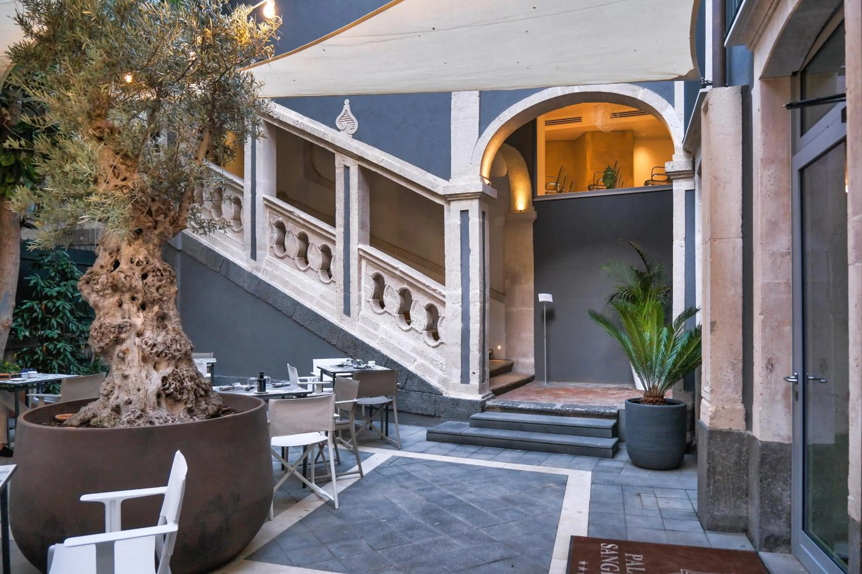 Garden in Palazzo Sangiorgio