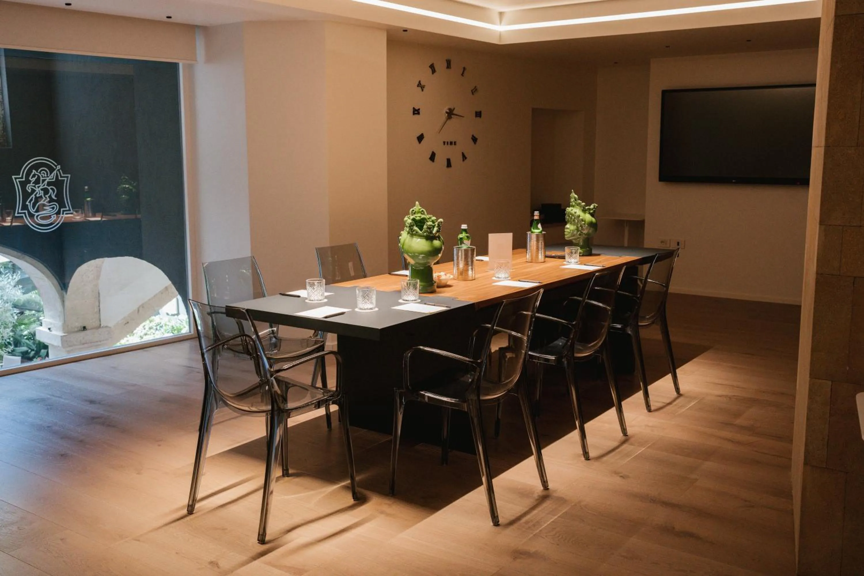 Meeting/conference room in Palazzo Sangiorgio