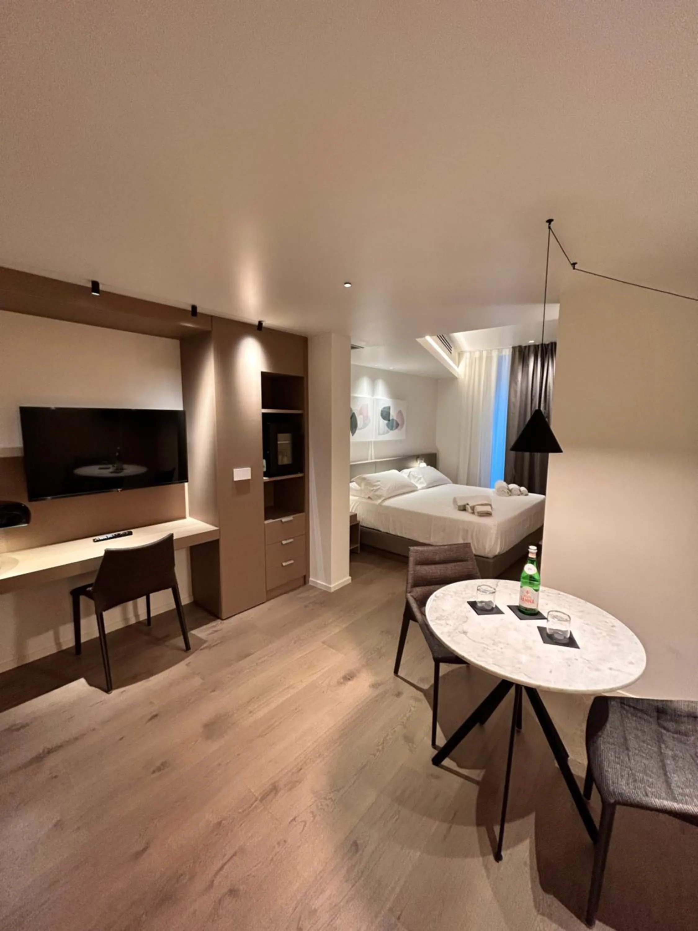 Photo of the whole room in Palazzo Sangiorgio