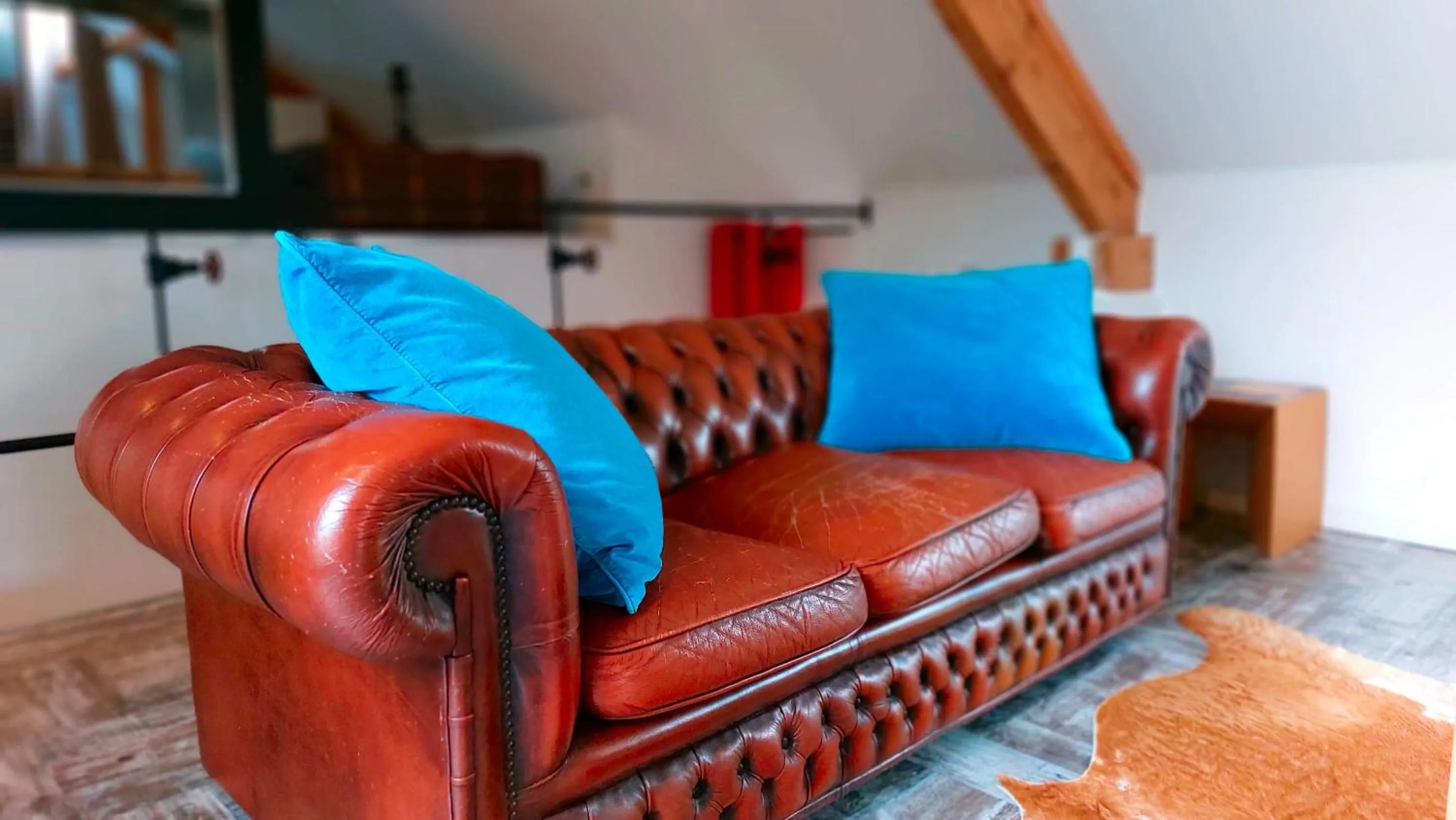 Seating area in Laiterie de Tocqueville