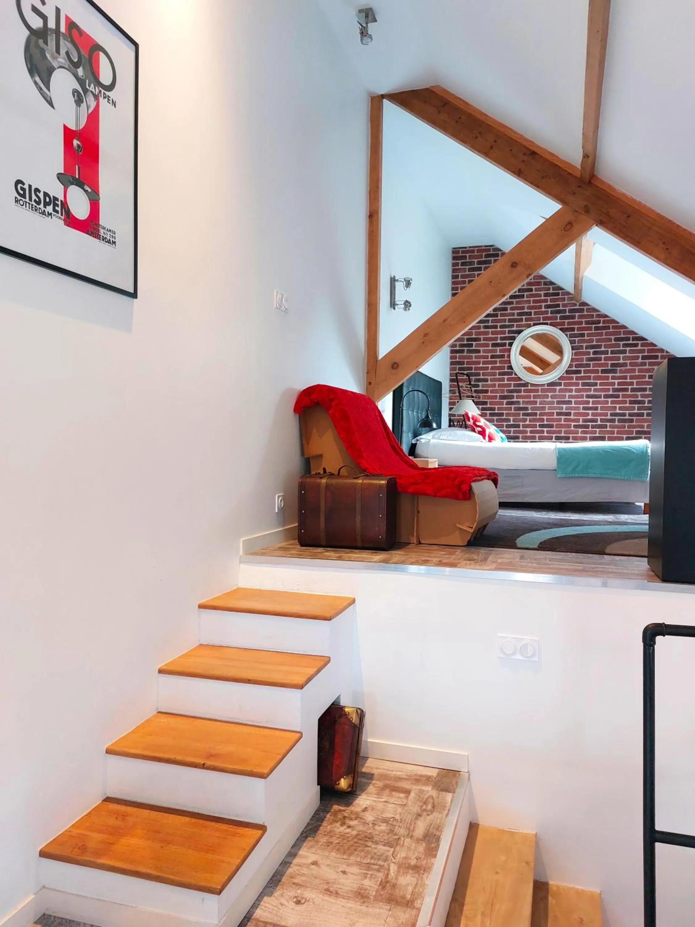 Bedroom in Laiterie de Tocqueville