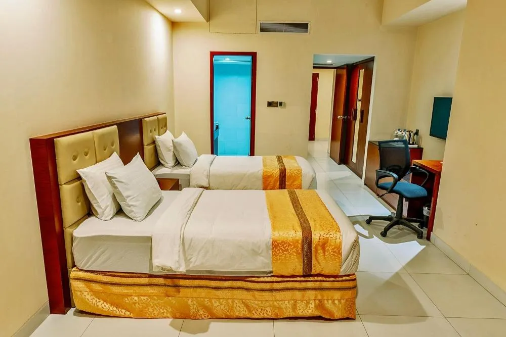 Bed in Best Western Heritage