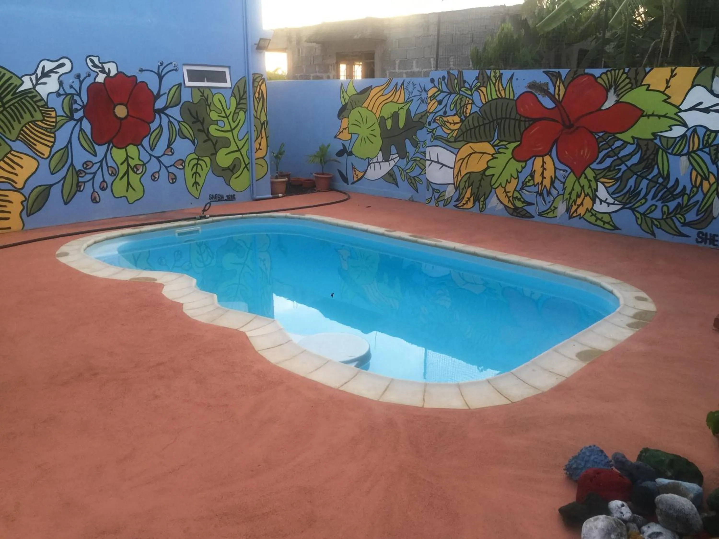 Swimming pool in Bob Apartments