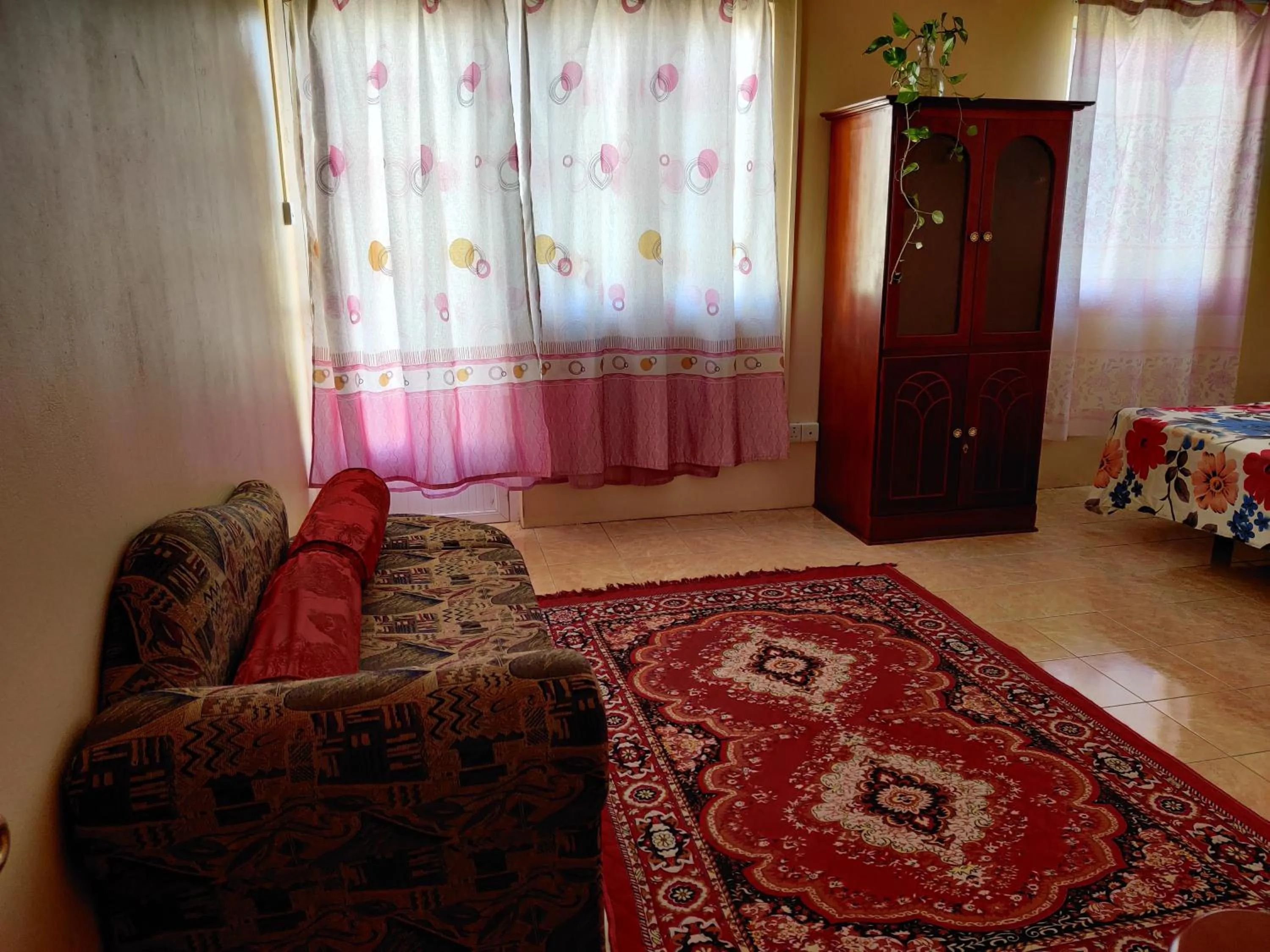 Living room, Bed in Bob Apartments