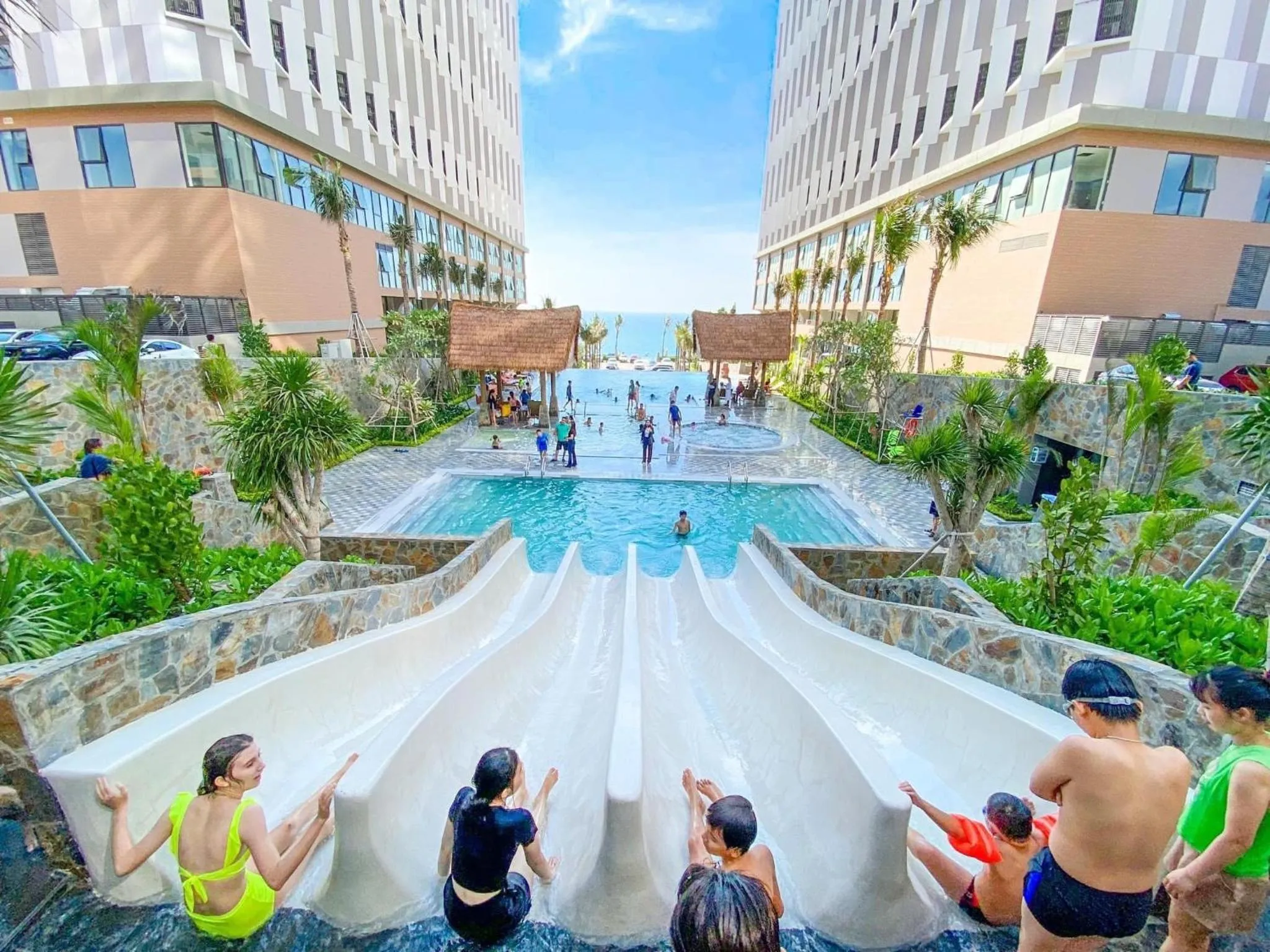 Aqua park in Apec Mandala Chambay Mũi Né