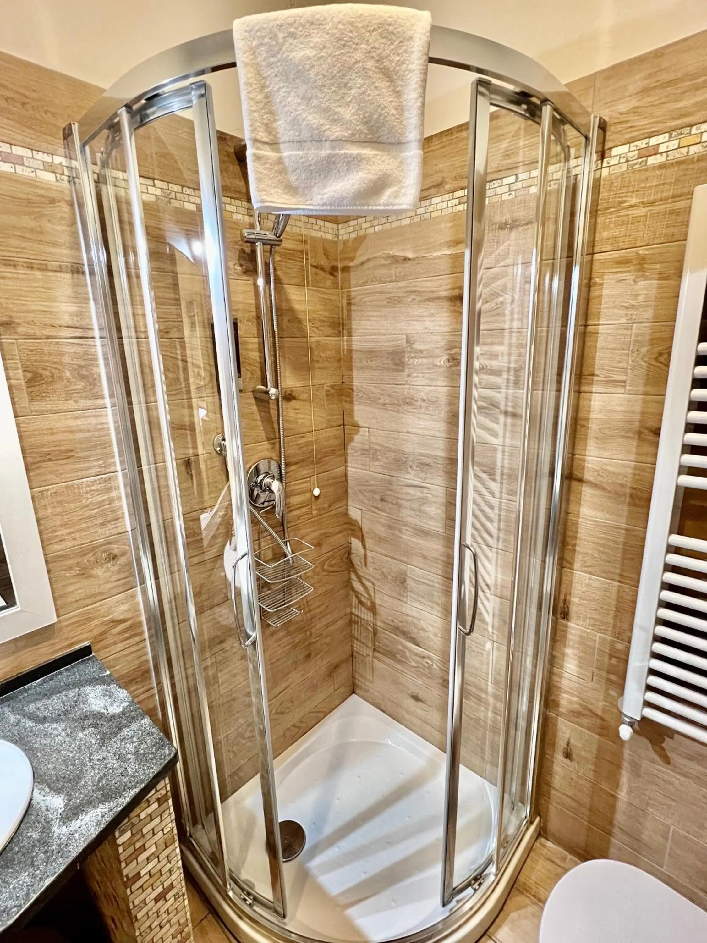 Shower in Casa Zeffirino