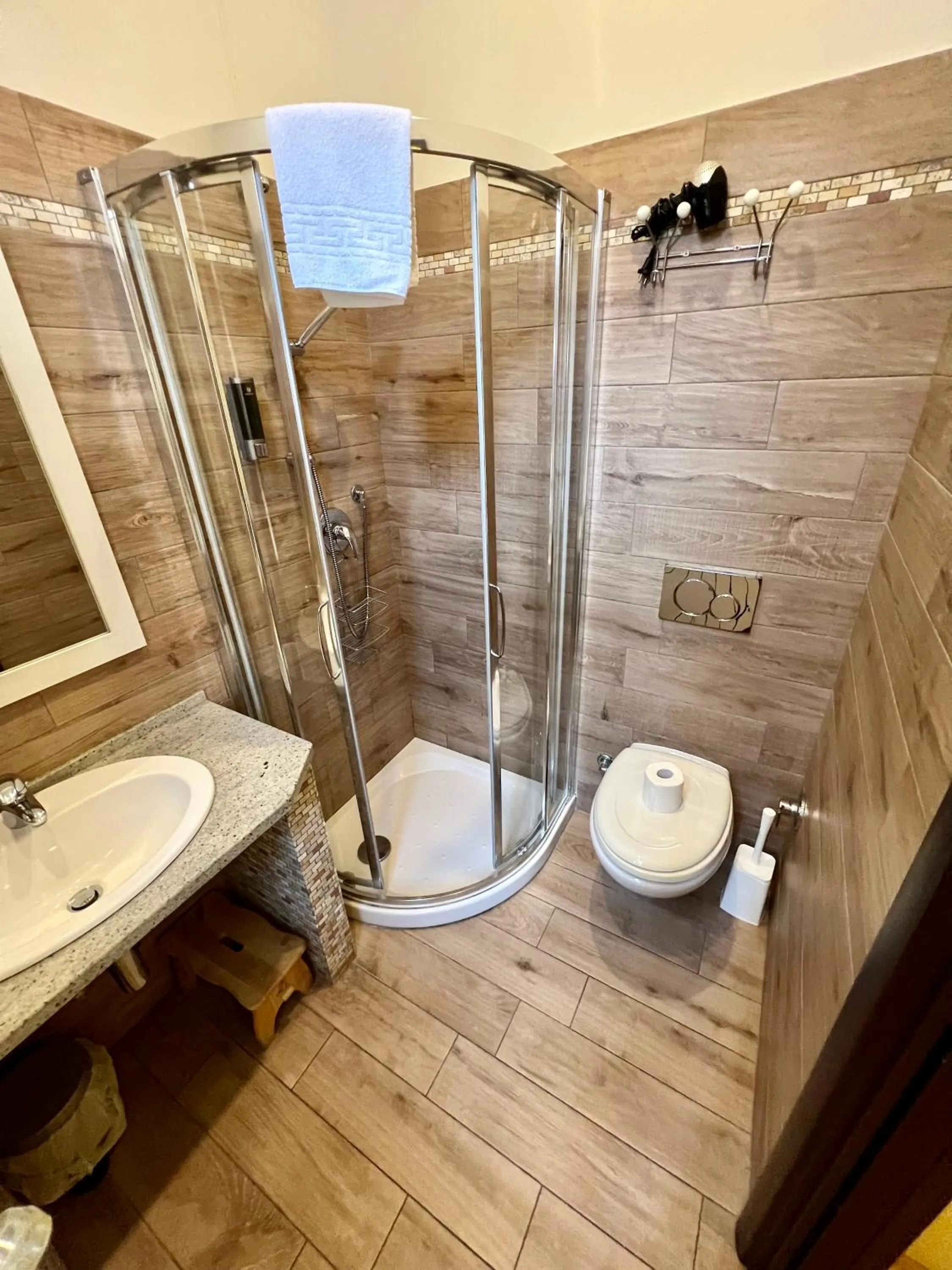 Shower in Casa Zeffirino