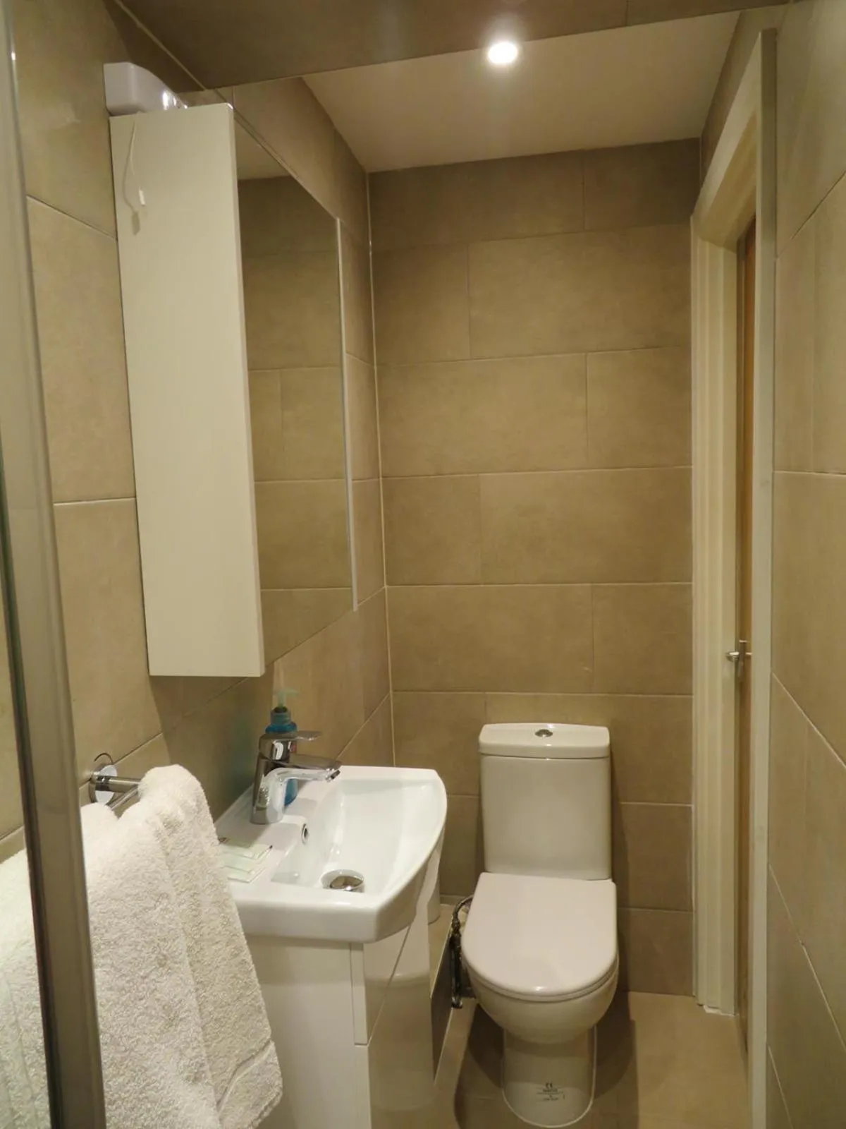 Toilet in Glendale Hyde Park Hotel