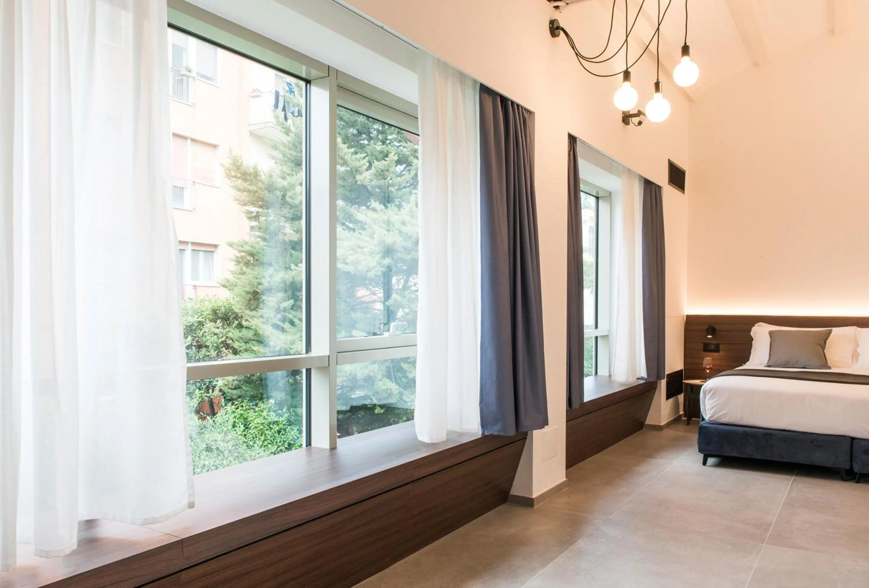 Bed in Spazio Gagarin Residence