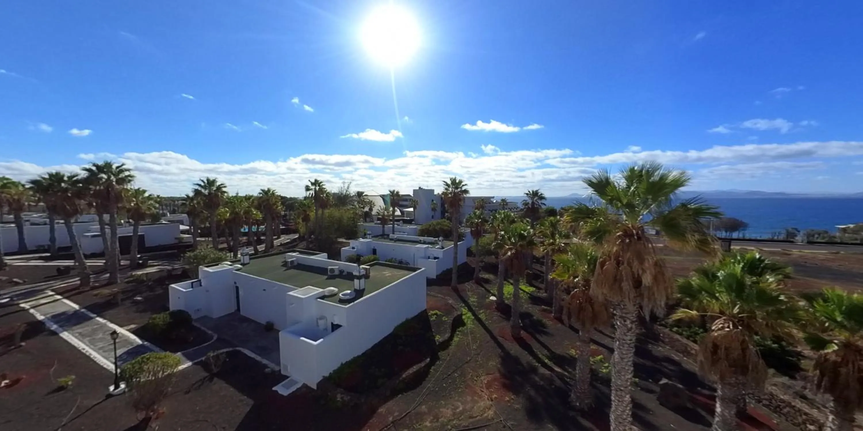 Bird's eye view in Palmeras Garden