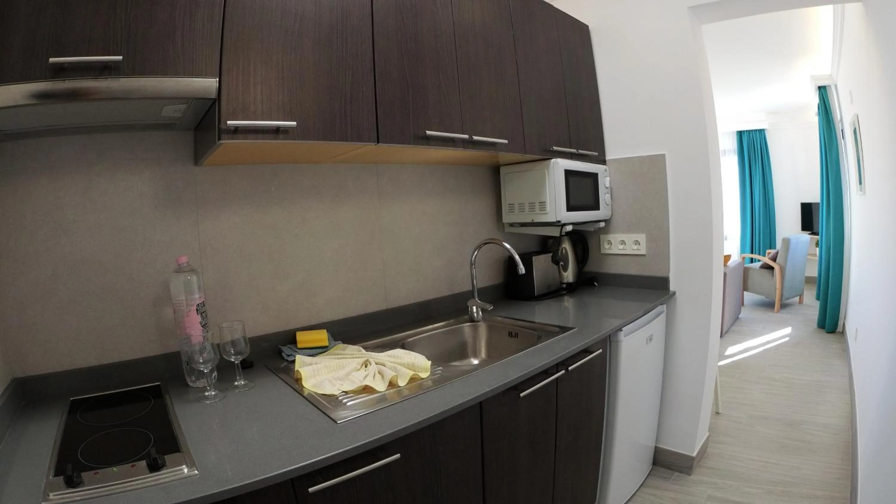 Kitchen or kitchenette in Palmeras Garden