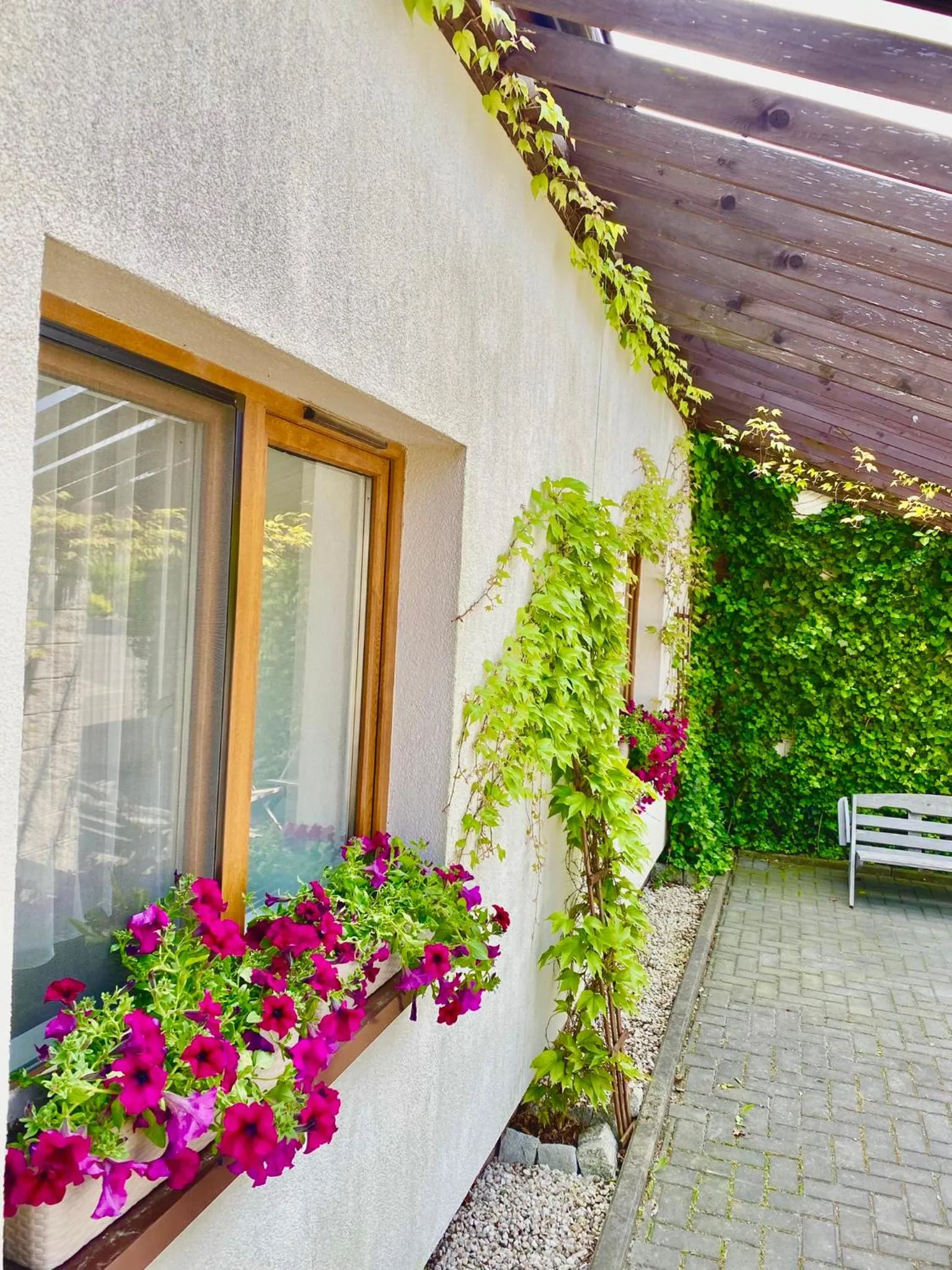 Garden in Old Tree Home & Restaurant