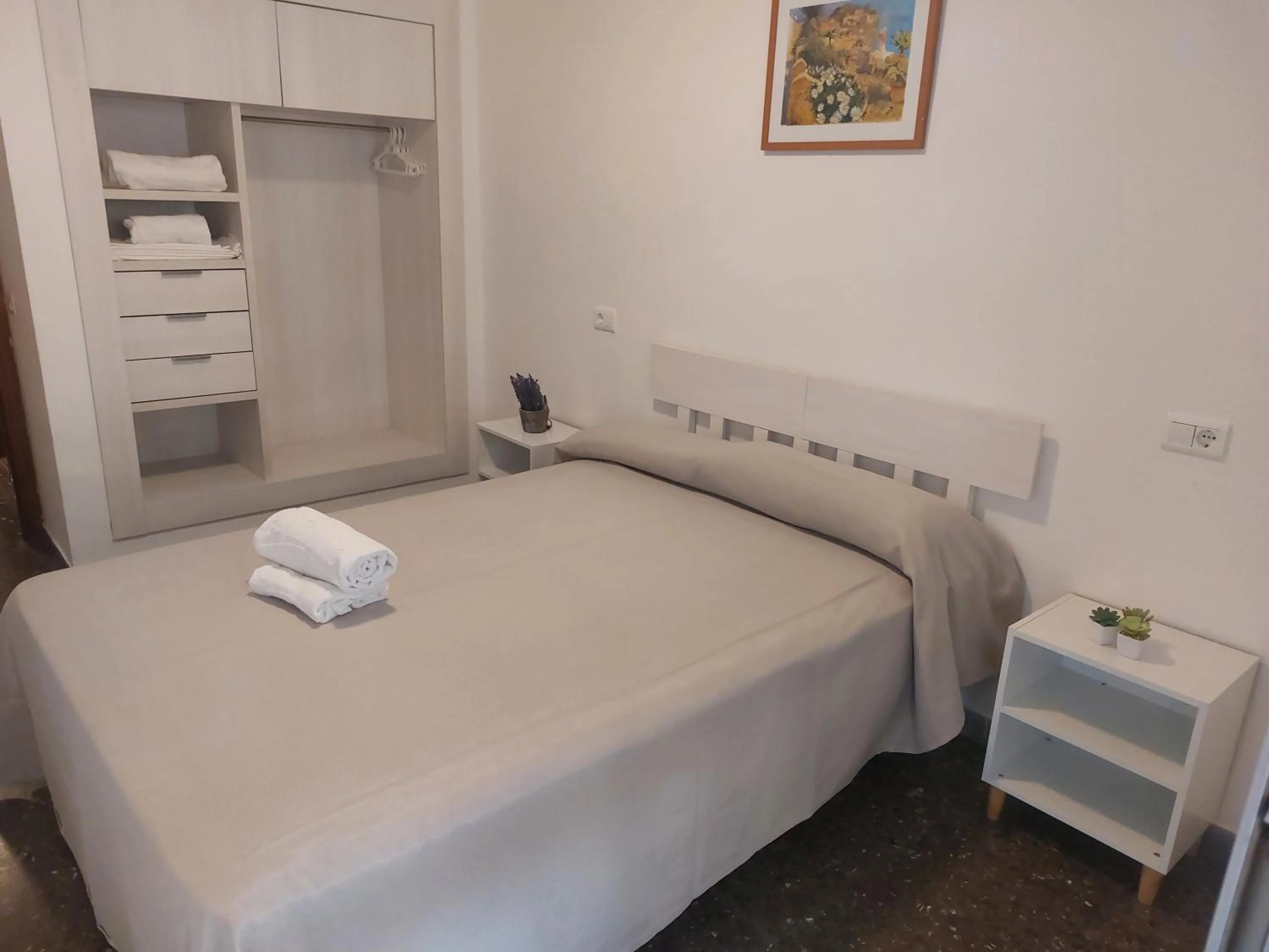 Bedroom, Bed in Rentalmar Sol de España - Mas d'en Gran