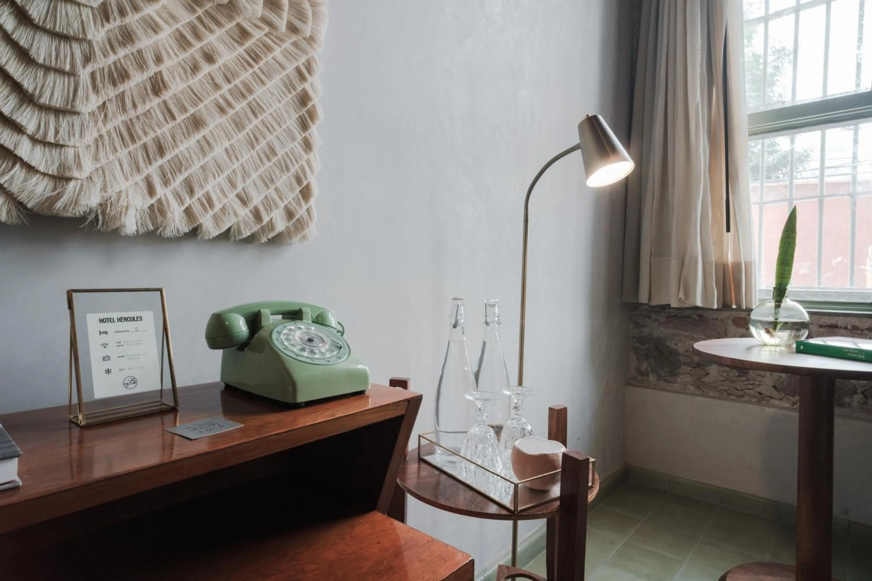 Living room in Hotel Hércules