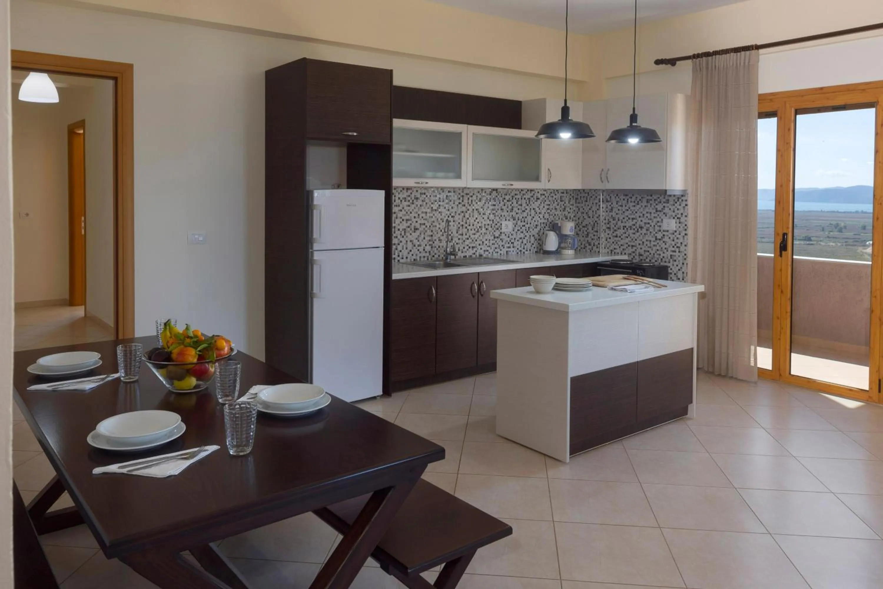 Kitchen or kitchenette in Casa Noste Apartments