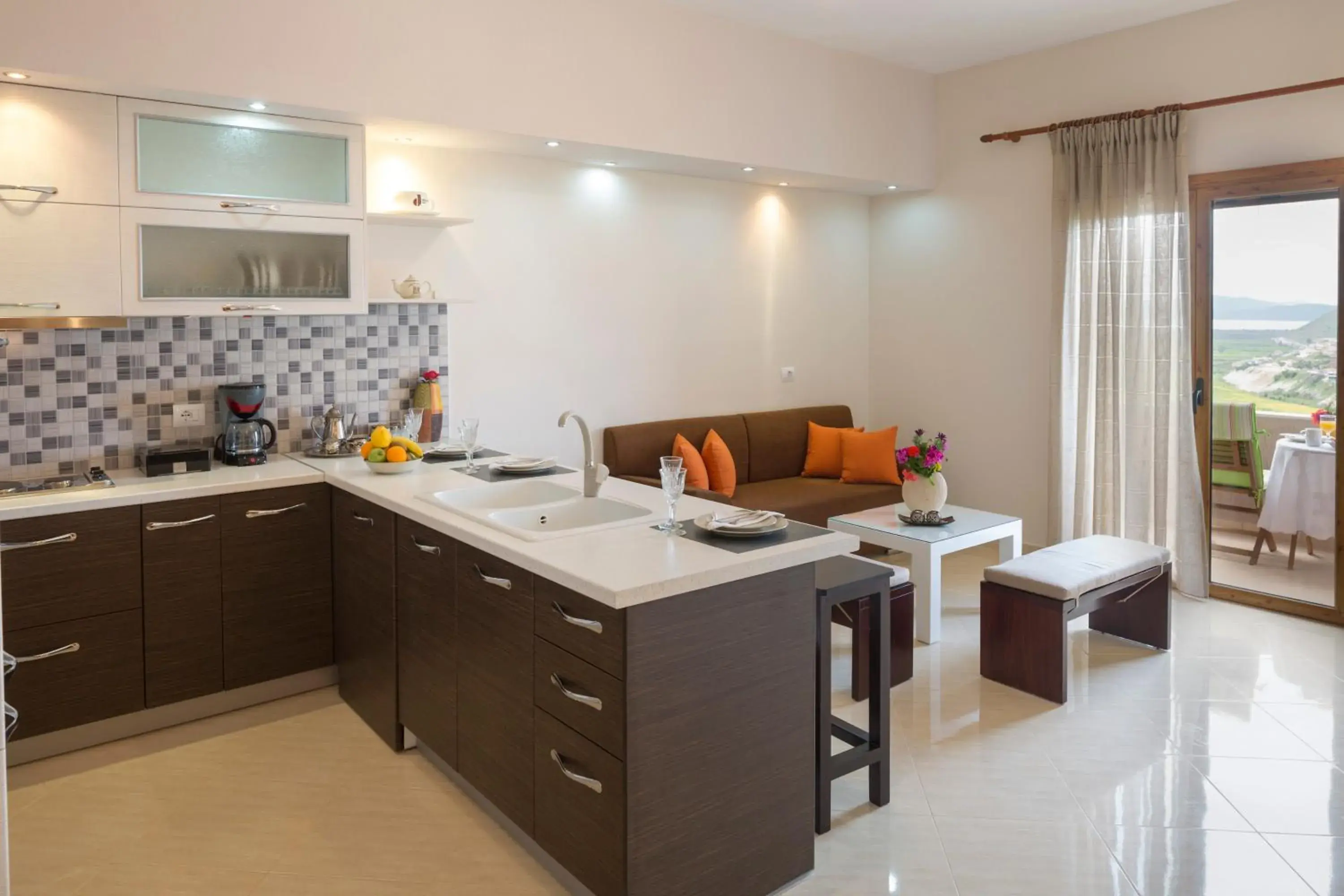 One-Bedroom Apartment with Balcony and Sea View in Casa Noste Apartments One-Bedroom Apartment with Balcony and Sea View in Casa Noste Apartments