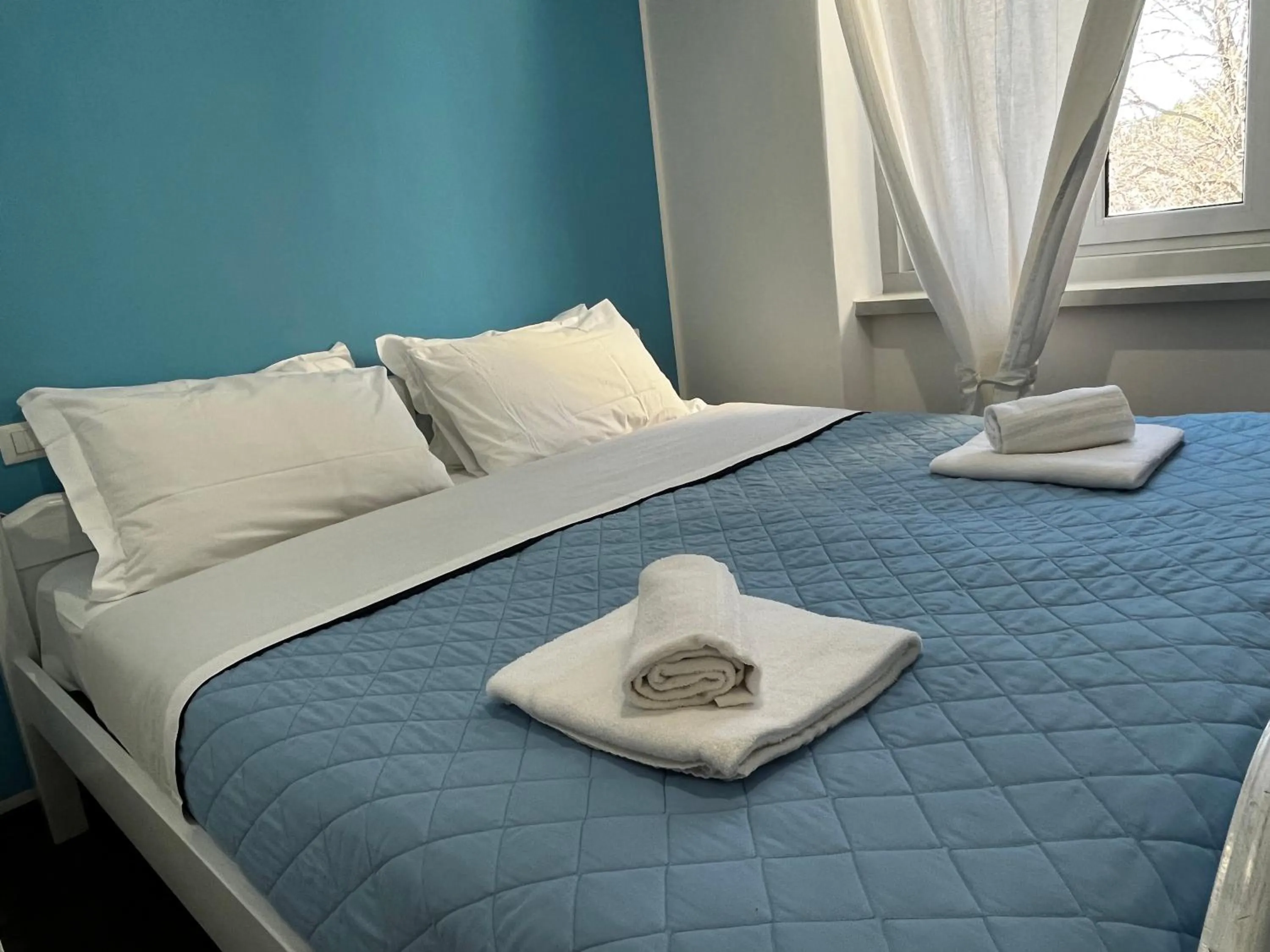 Bed in Villa Tergeste