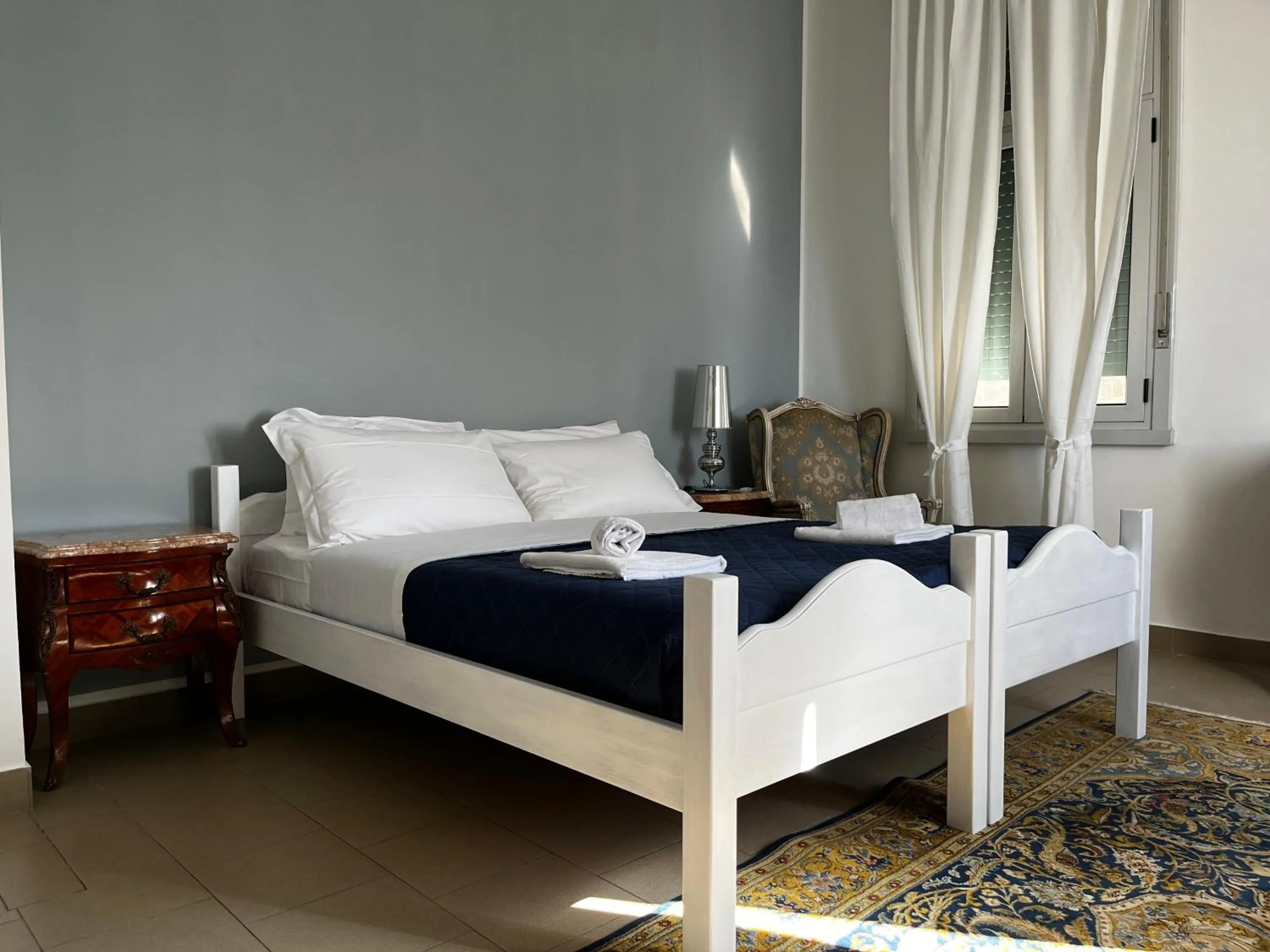 Bed in Villa Tergeste