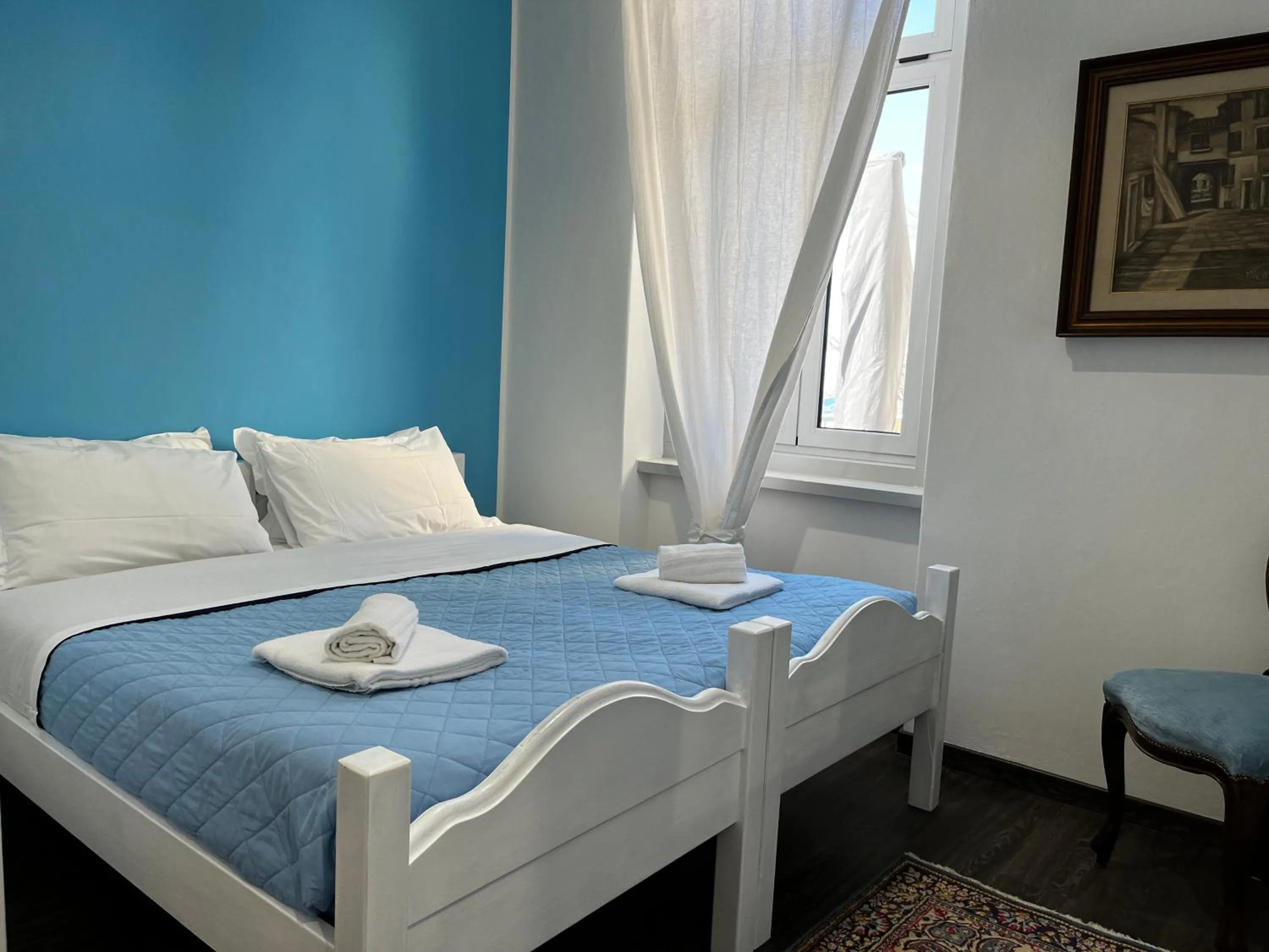 Bed in Villa Tergeste