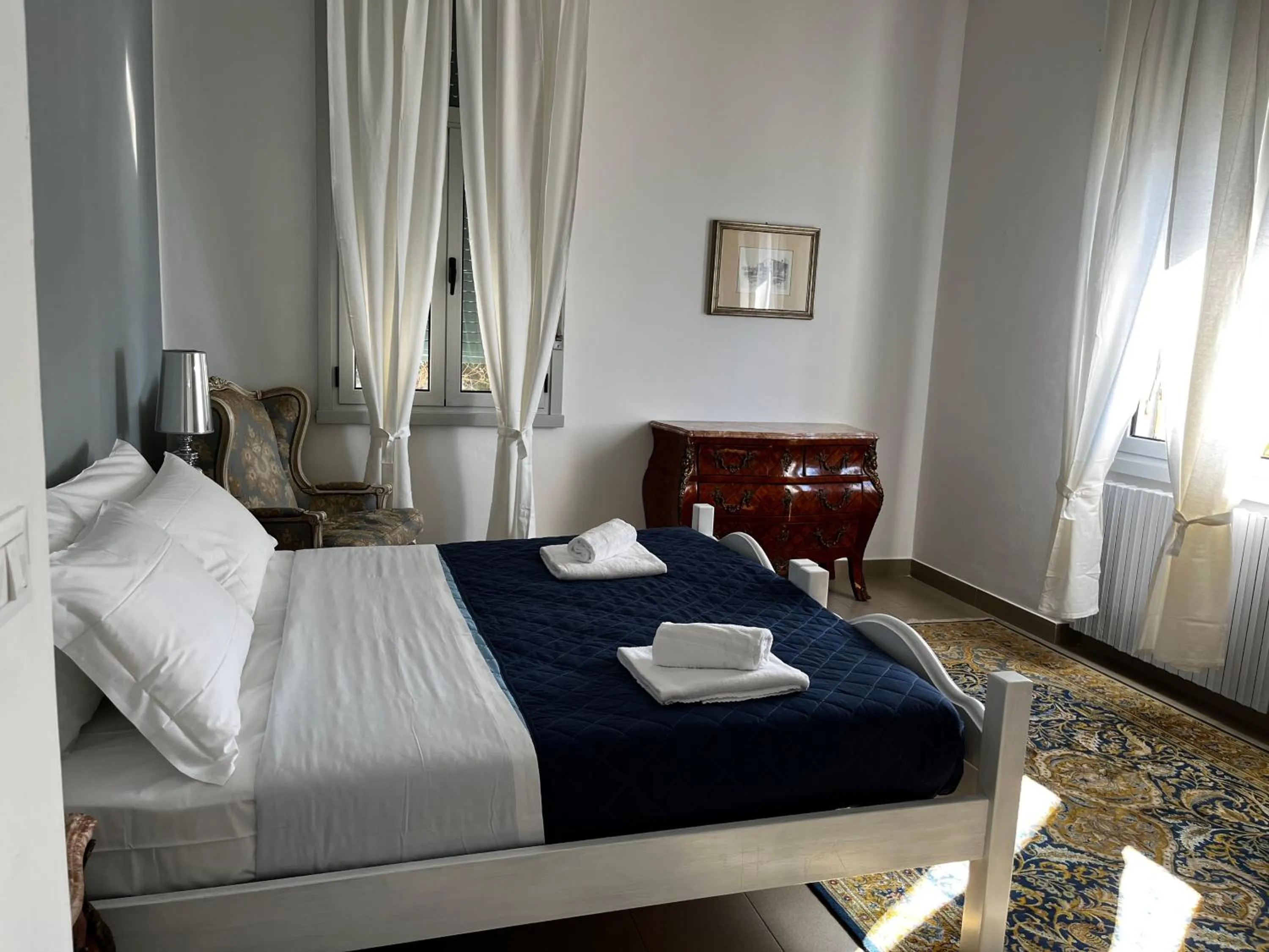 Bed in Villa Tergeste