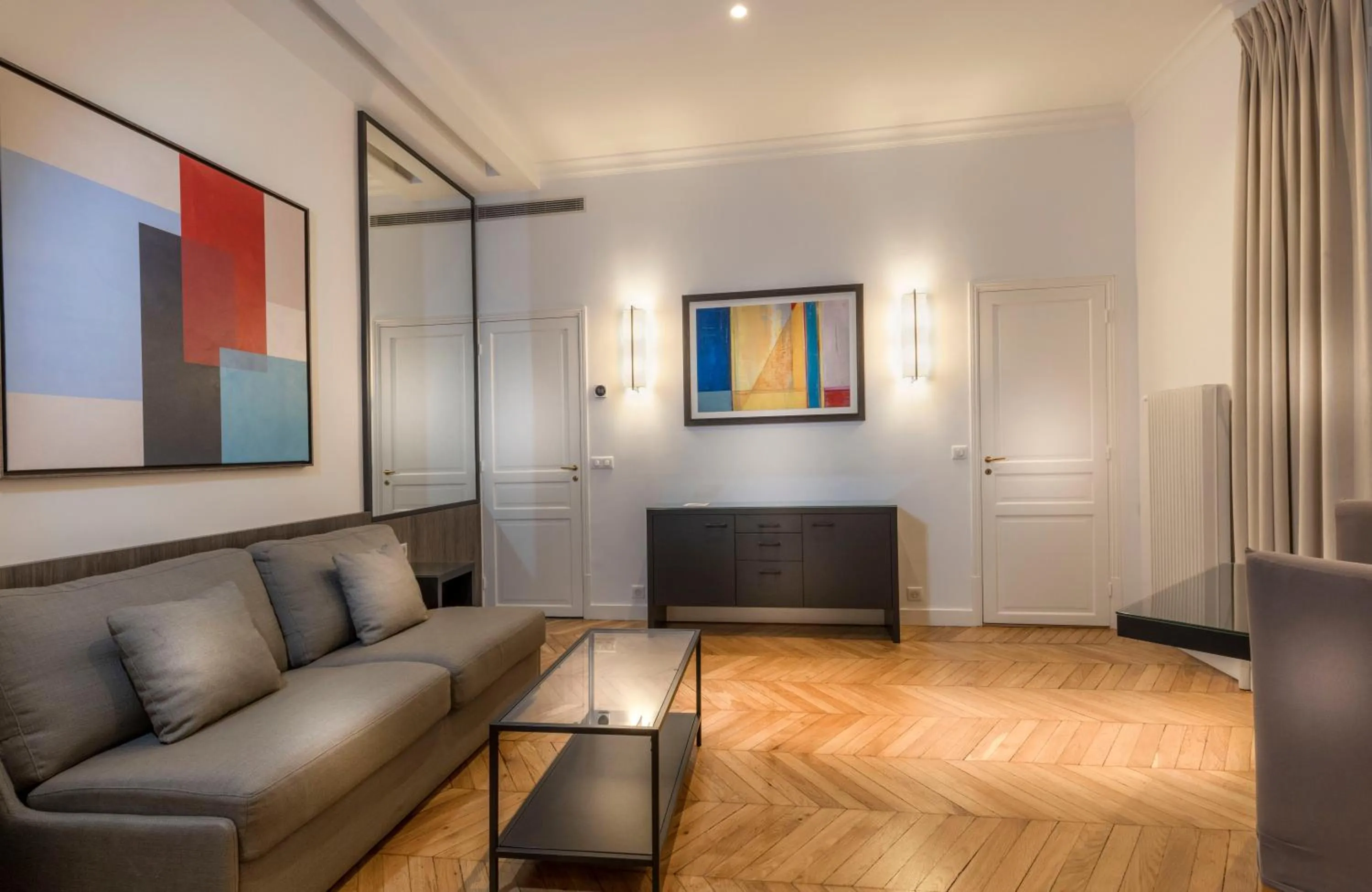 Living room in Résidence Charles Floquet