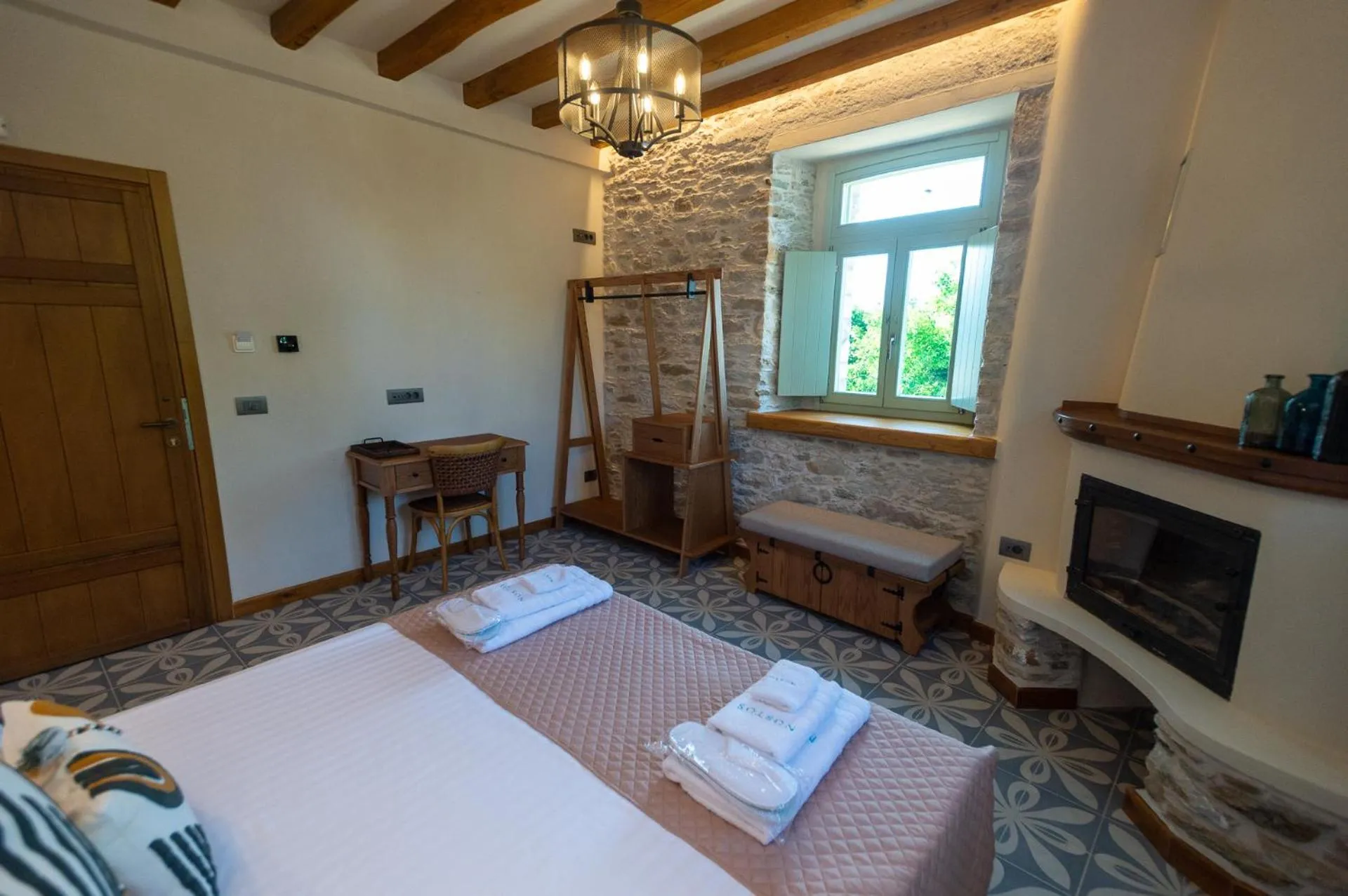 Bed in Nostos Country House