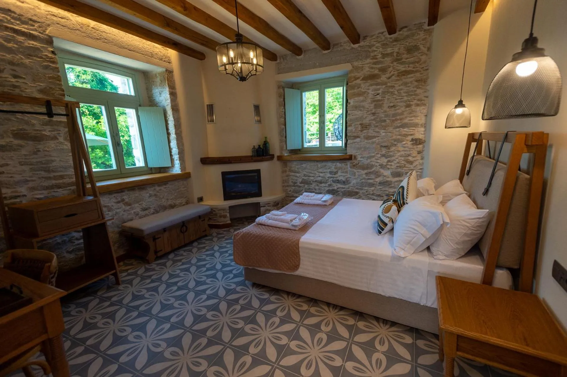 Bed in Nostos Country House