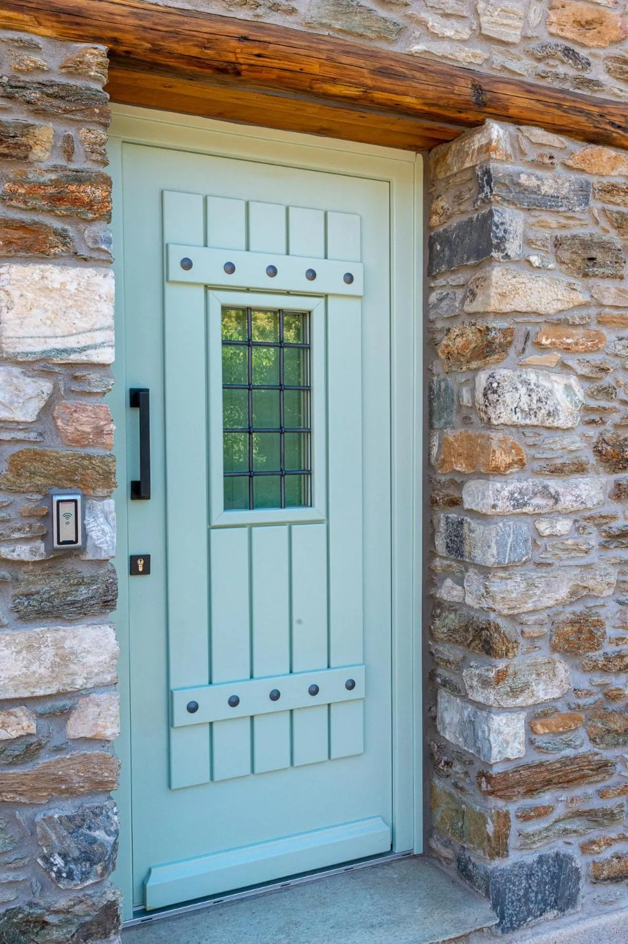Facade/entrance in Nostos Country House
